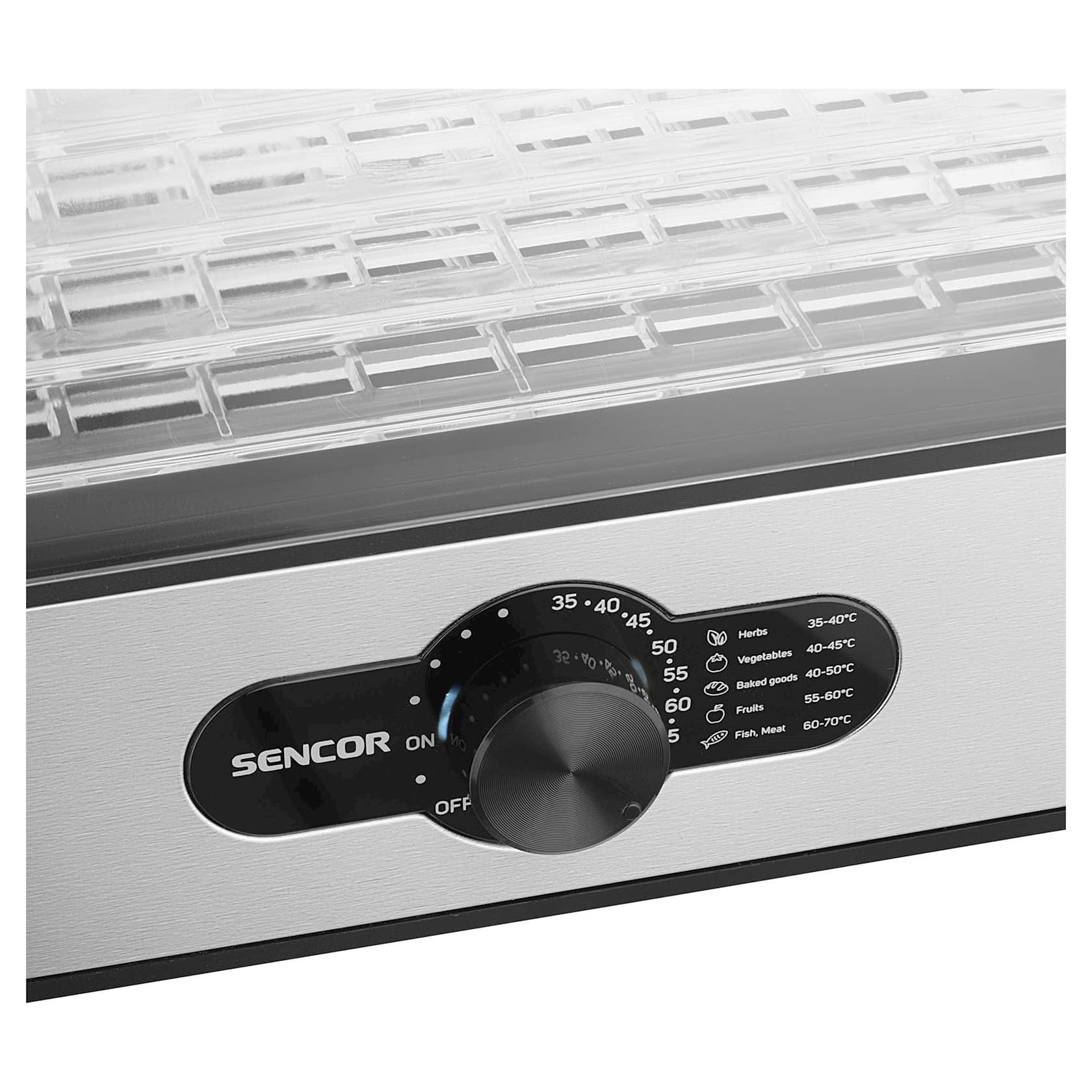 Meyvə və tərəvəz üçün quruducu Sencor SFD 950SS — şəkil 5