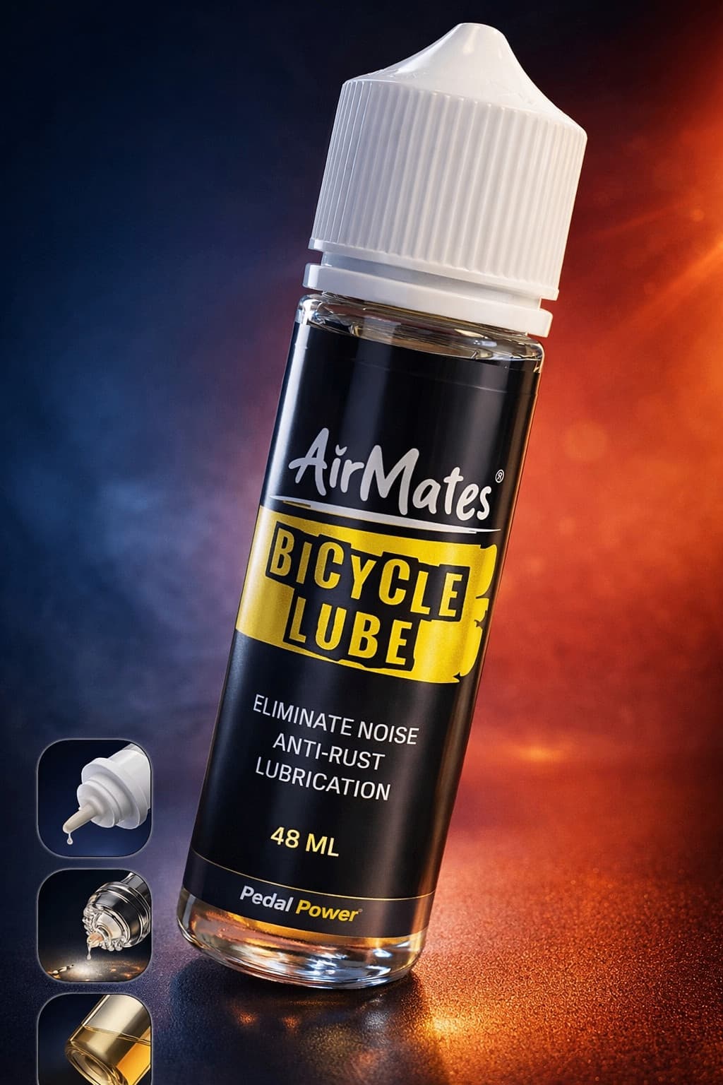 Velosipedlər üçün zəncir sürtgü yağı AirMates Pro Lube 48 ml