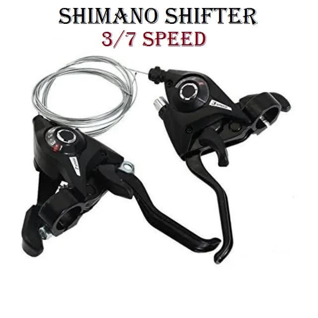 Şifterlər Shimano 3x7 ppower97, qara — изображение 3