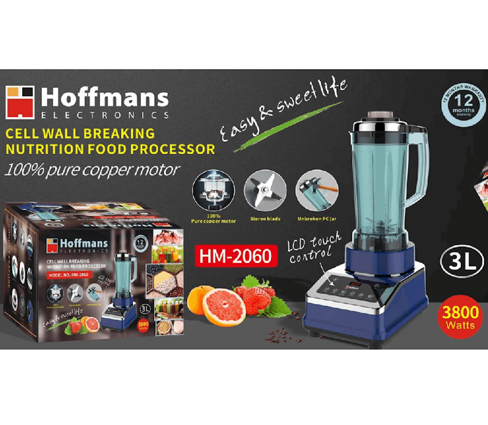 Stasionar blender Hoffmans HM-2060 — image 2