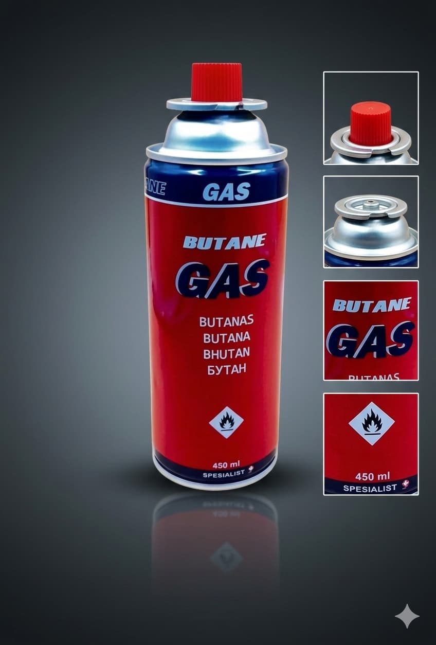 Qaz balonu Butane, 450 ml