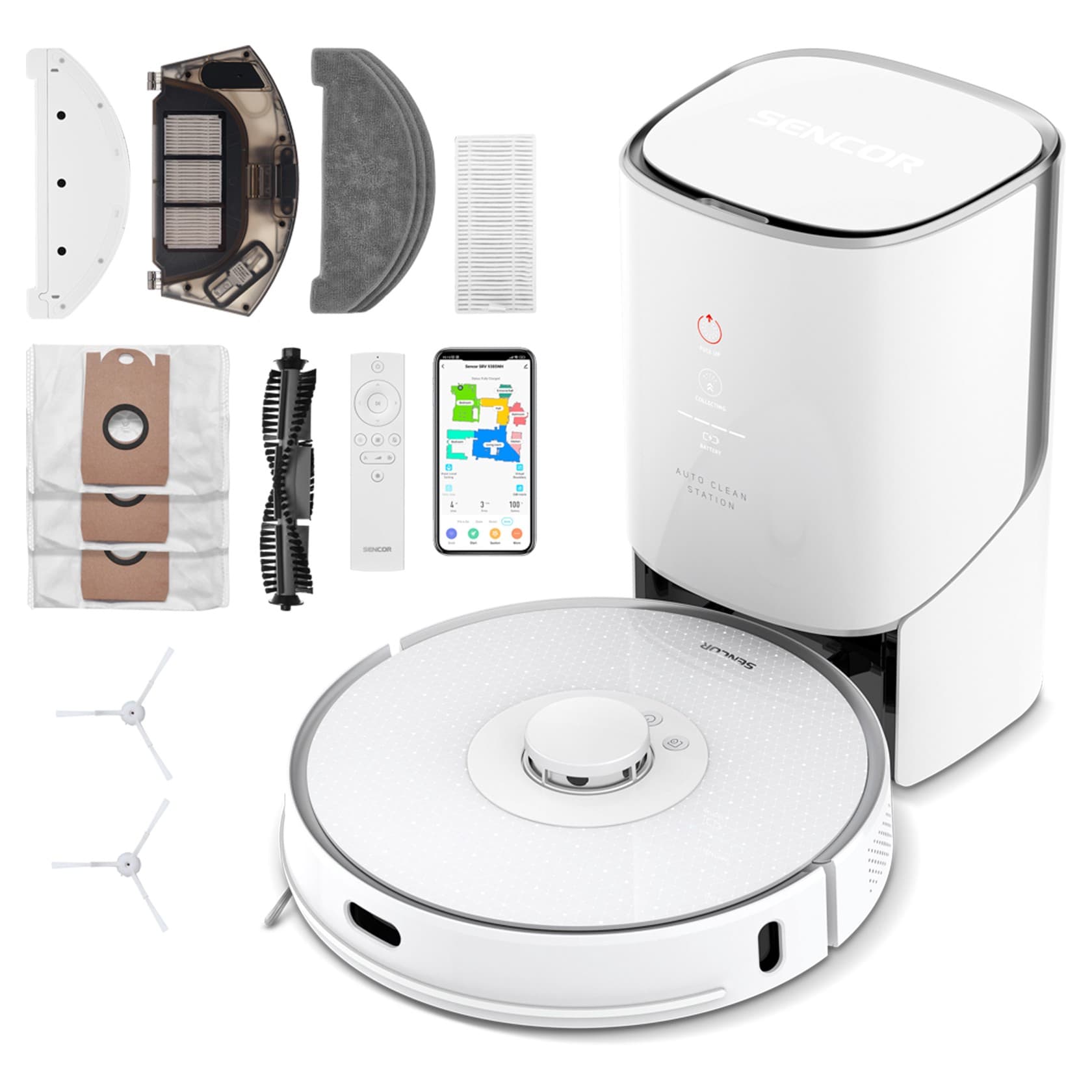 Robot tozsoran Sencor SRV 9385WH — şəkil 3