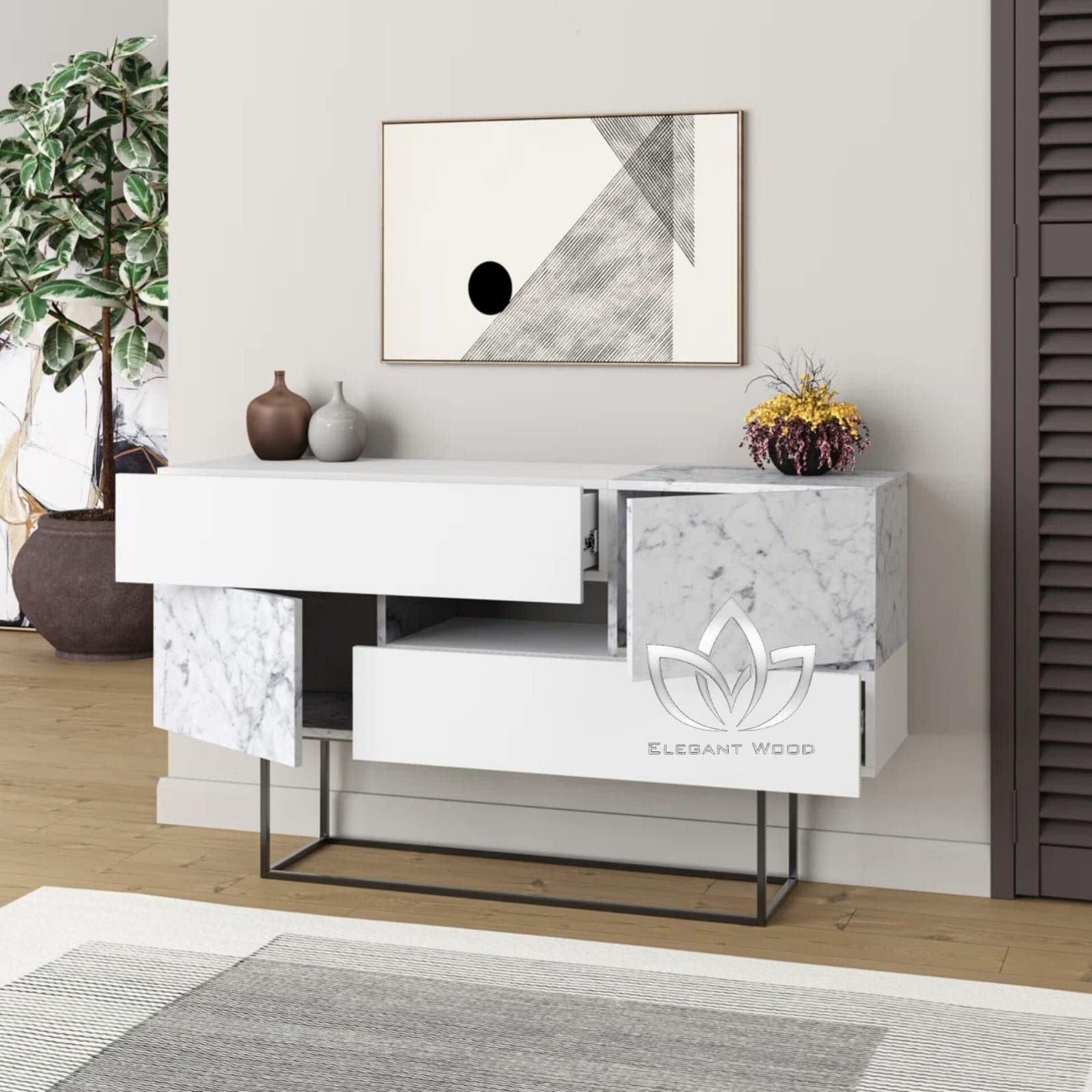 Konsol Elegant Wood ZARR110 — şəkil 3