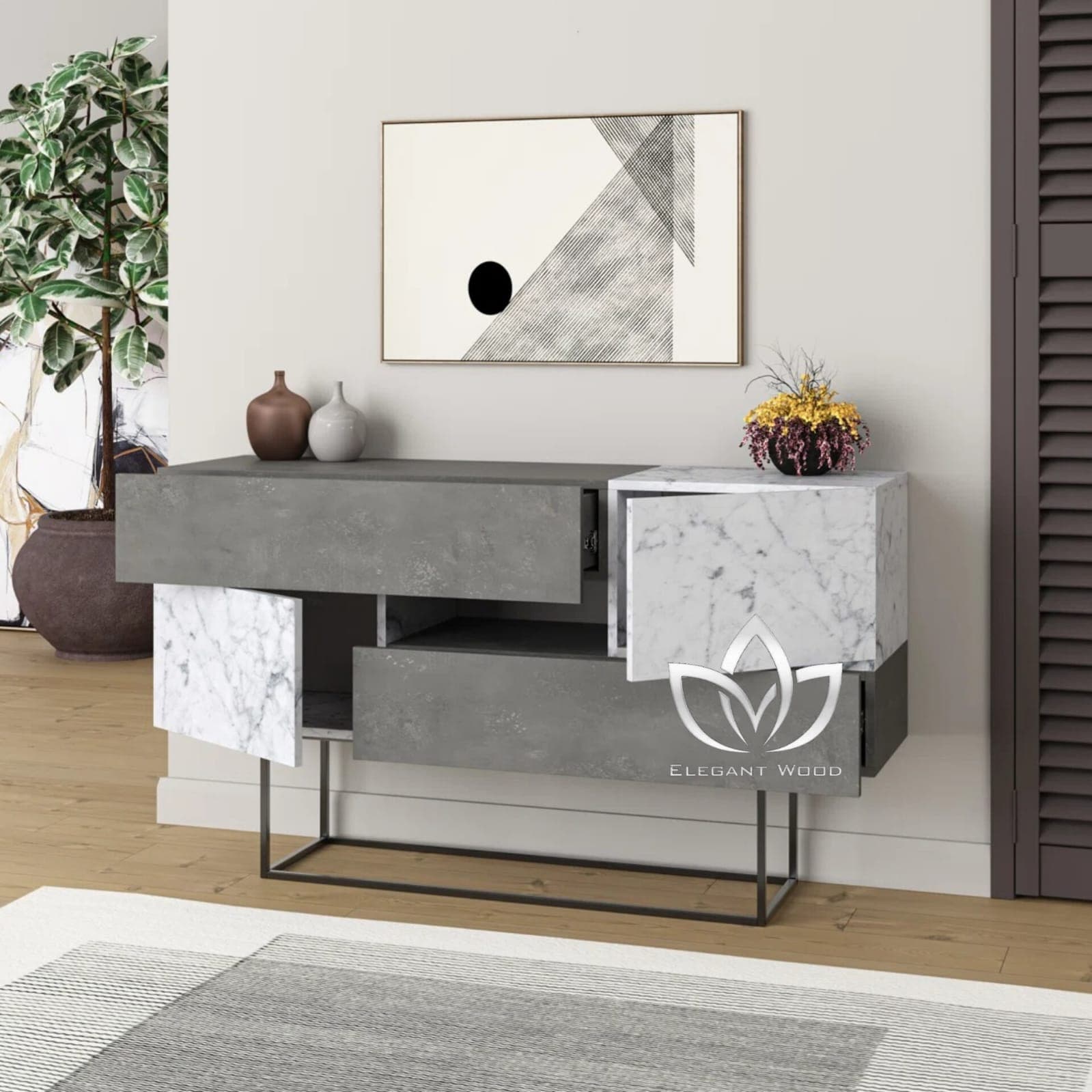 Konsol Elegant Wood ZARR112 — şəkil 2
