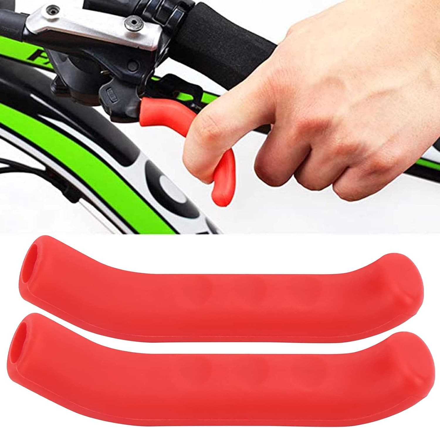 Velosiped üçün qripslər Riderace ppower97, qırmızı