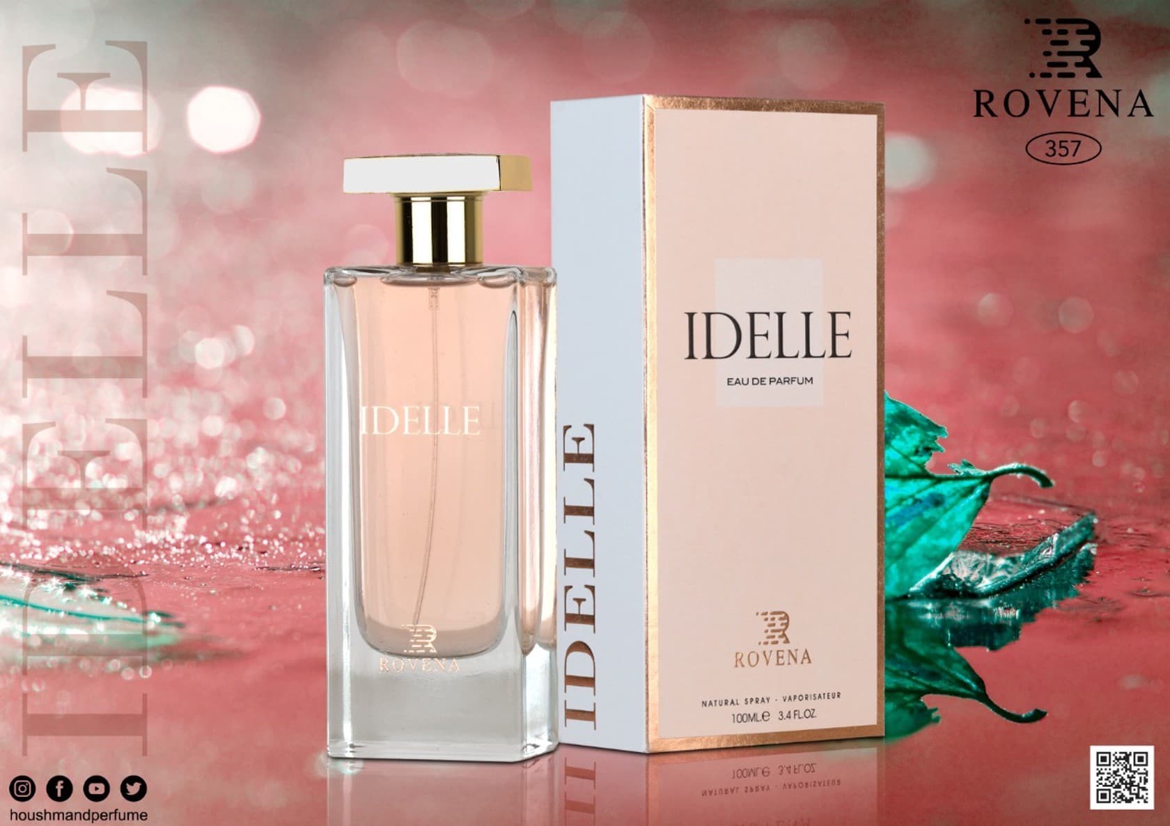 Rovena Idelle qadınlar üçün ətir suyu 100 ml