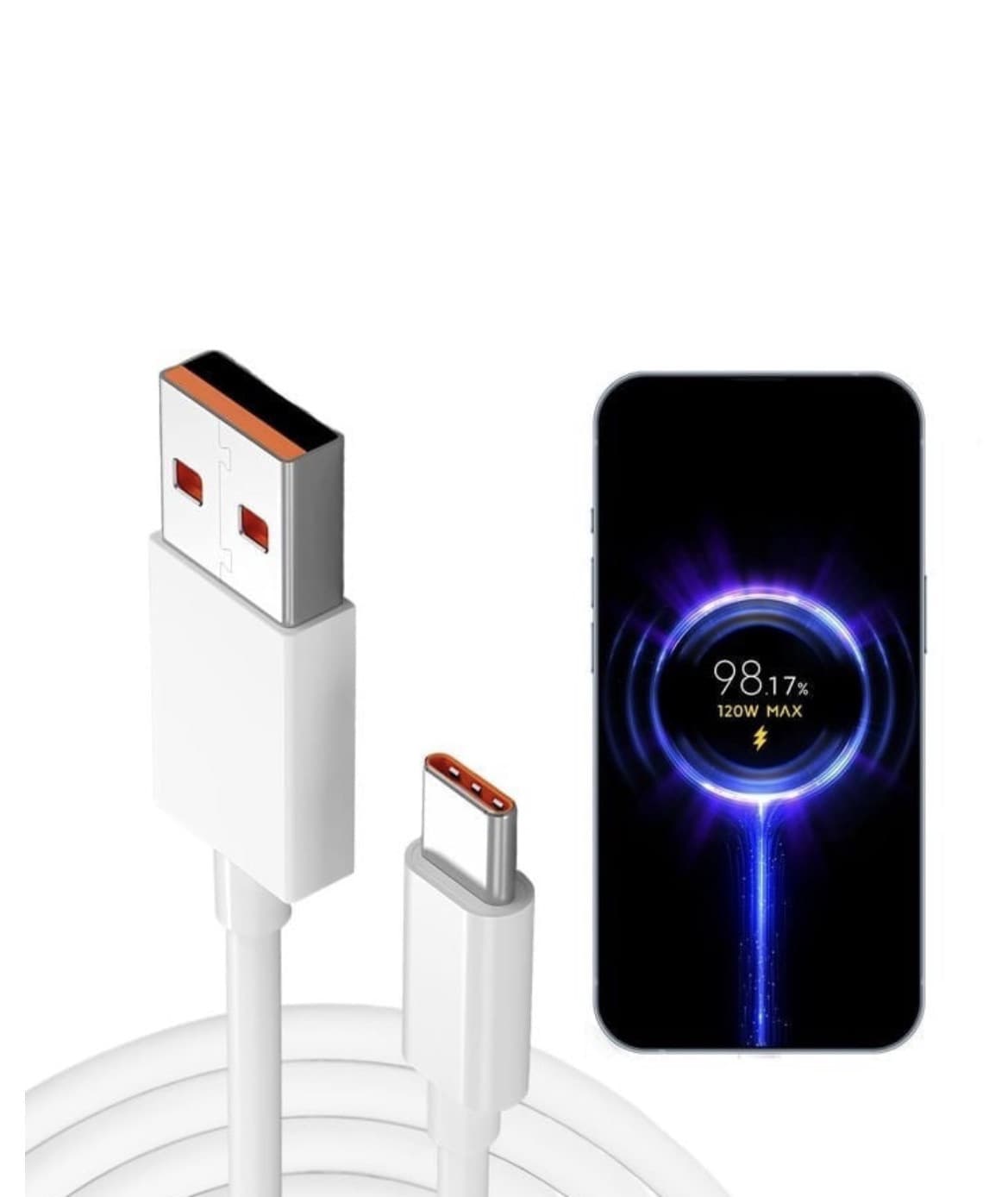 Kabel USB to Type-C White