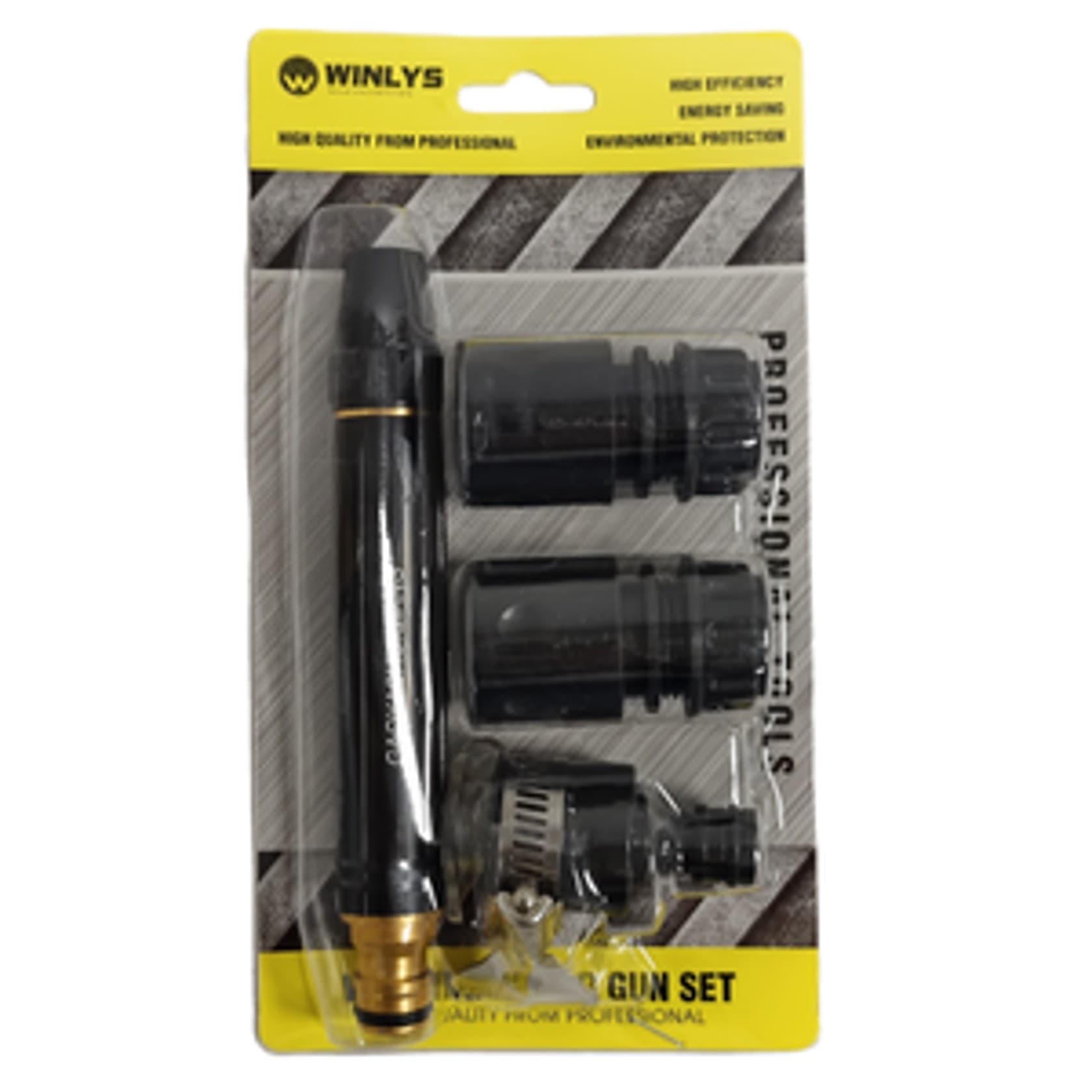 Çoxfunksiyalı suvarma tapançası WINLYS, plastik/metal