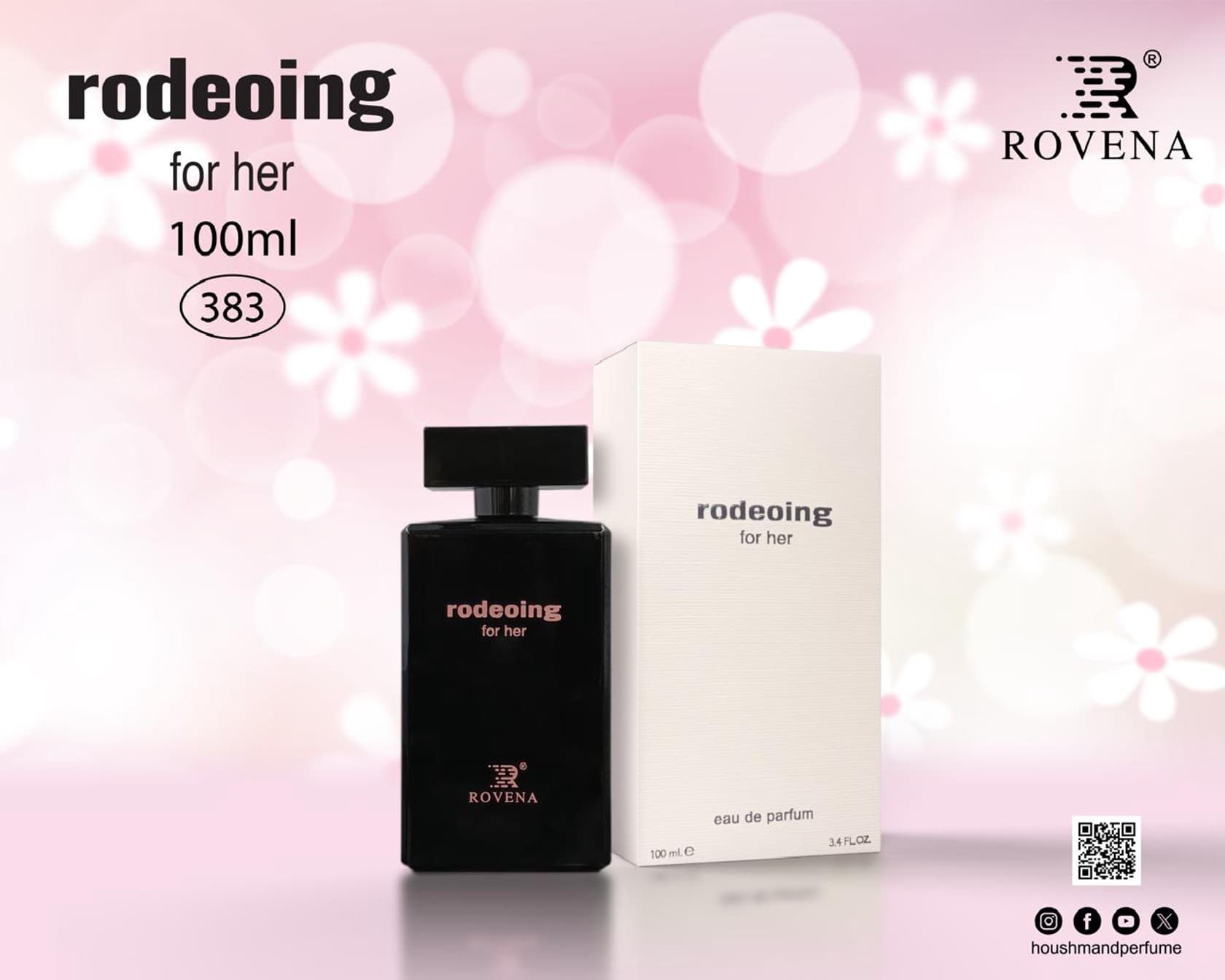 Rovena Rodeoing For Her qadınlar üçün ətir suyu 100 ml