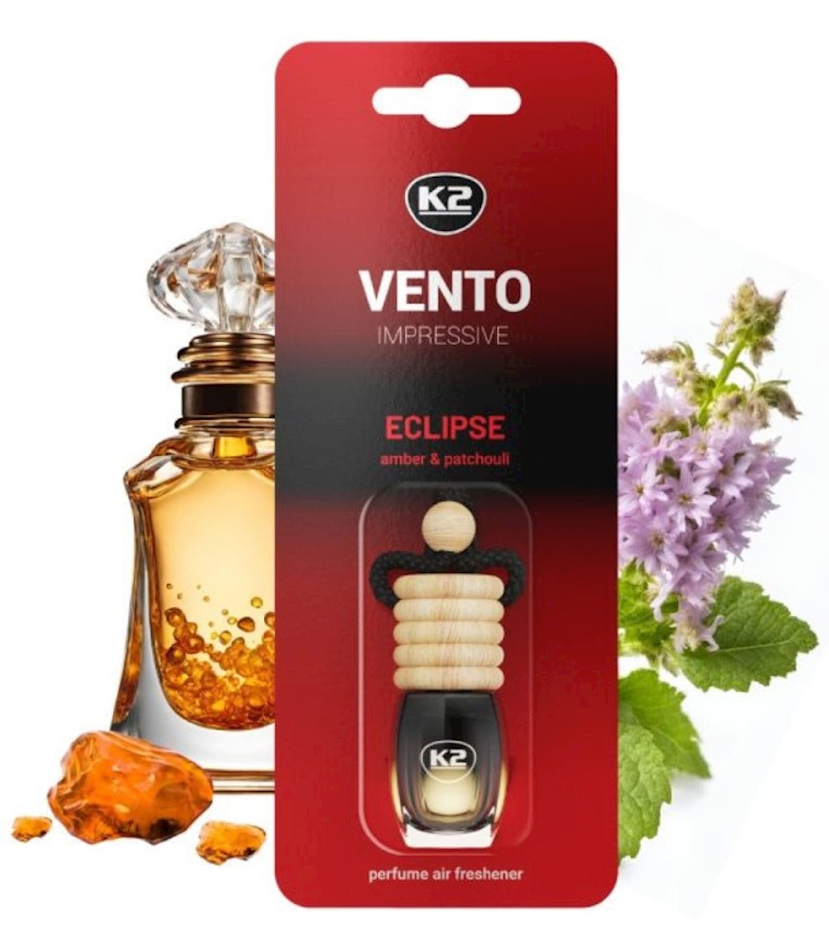 Avtomobil üçün ətirləndirici K2 Vento Impressive Eclipse Amber&Patchouli, 8 ml — image 3