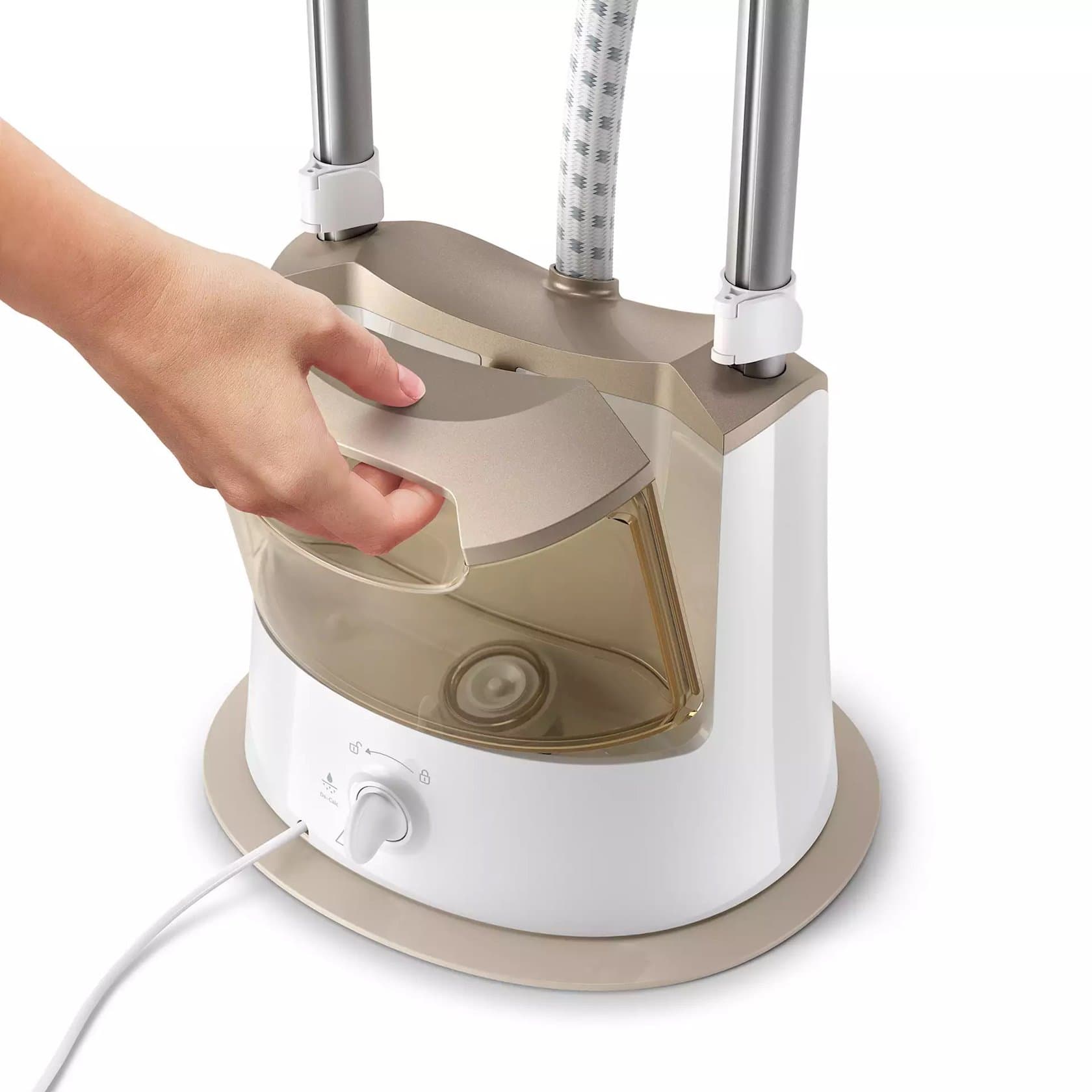 Vertikal buxarlayıcı Philips Easy Touch Stand Steamer (GC488/69) — image 2