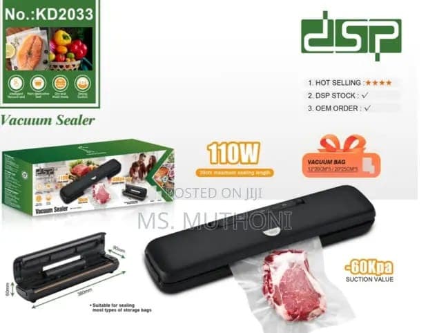 Vakuum qablaşdırıcı DSP KD2033 — şəkil 2