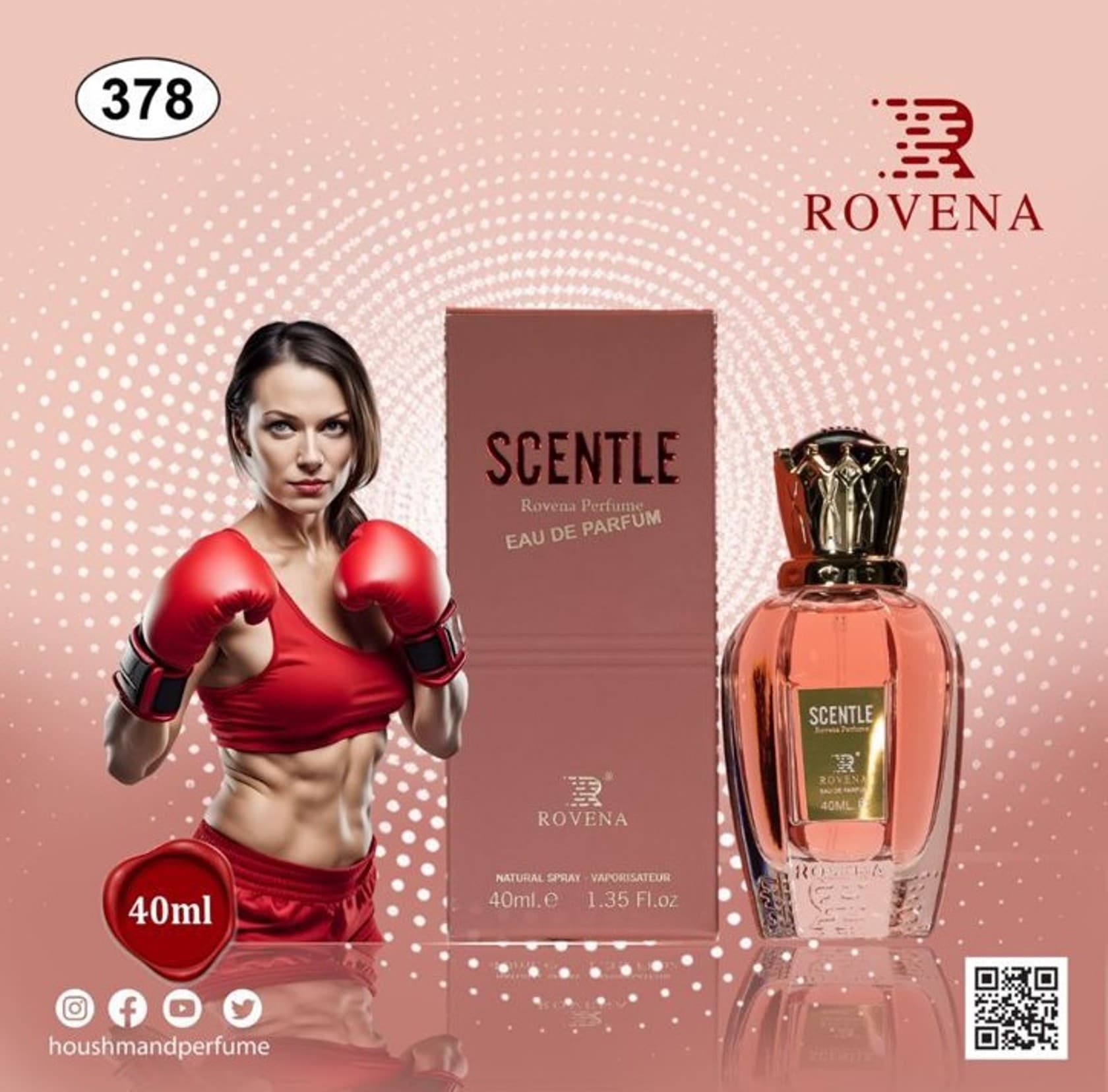 Rovena Scentle qadınlar üçün ətir suyu 40 ml