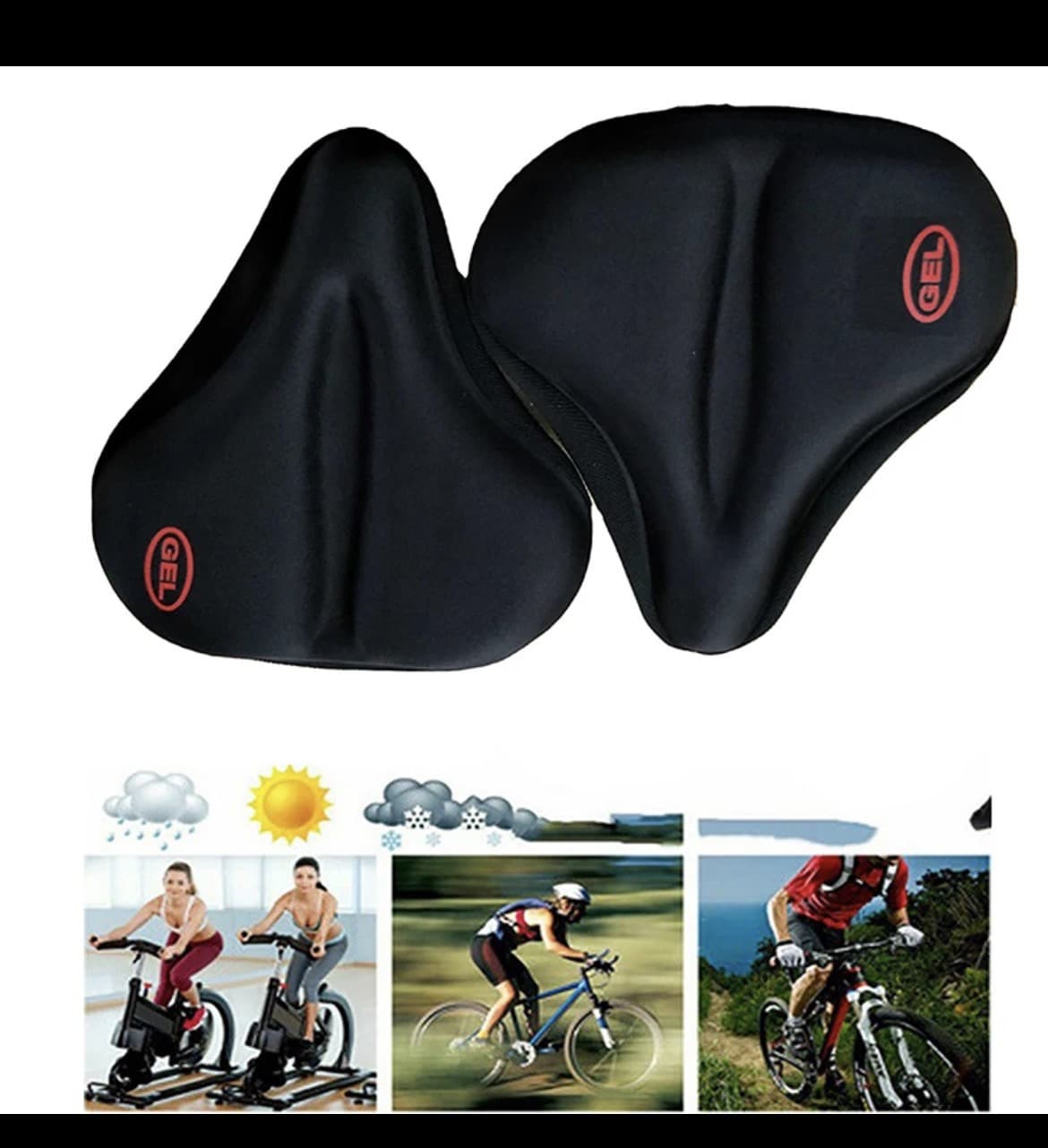 Velosiped oturacağı üçün çexol No Brand Gel — image 3