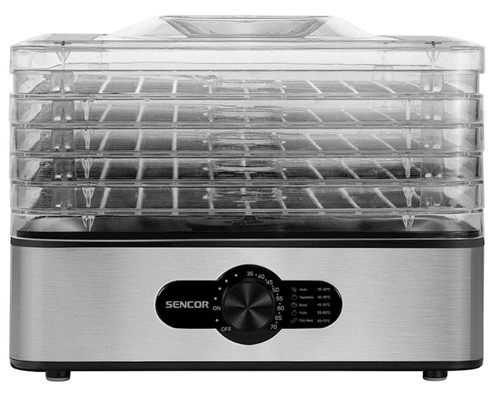 Meyvə və tərəvəz üçün quruducu Sencor SFD 950SS — şəkil 2