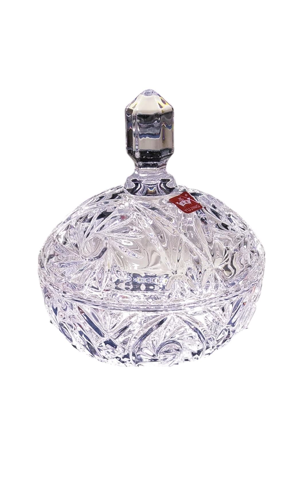 Şəkər qabı Yujing Glass Ware YJZJ-6104, şüşə, şəffaf