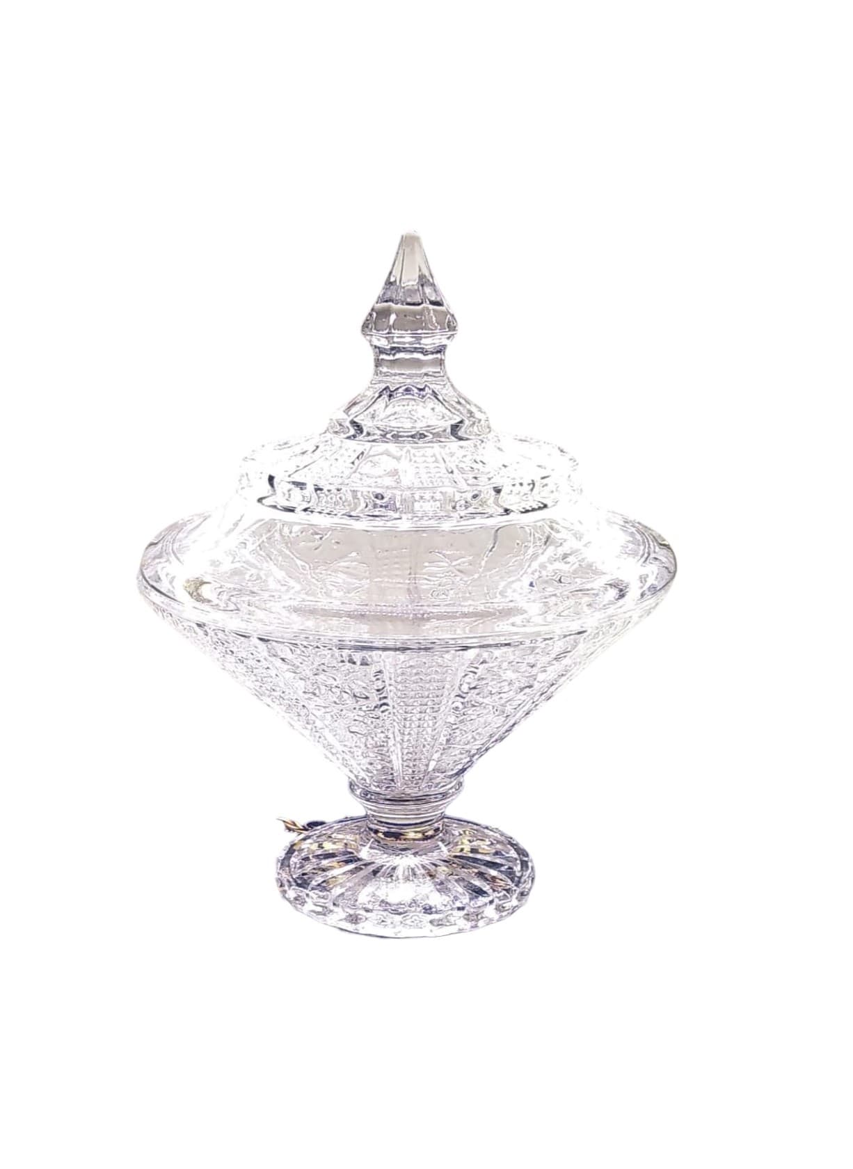 Şəkər qabı Glass Ware TB026, şəffaf