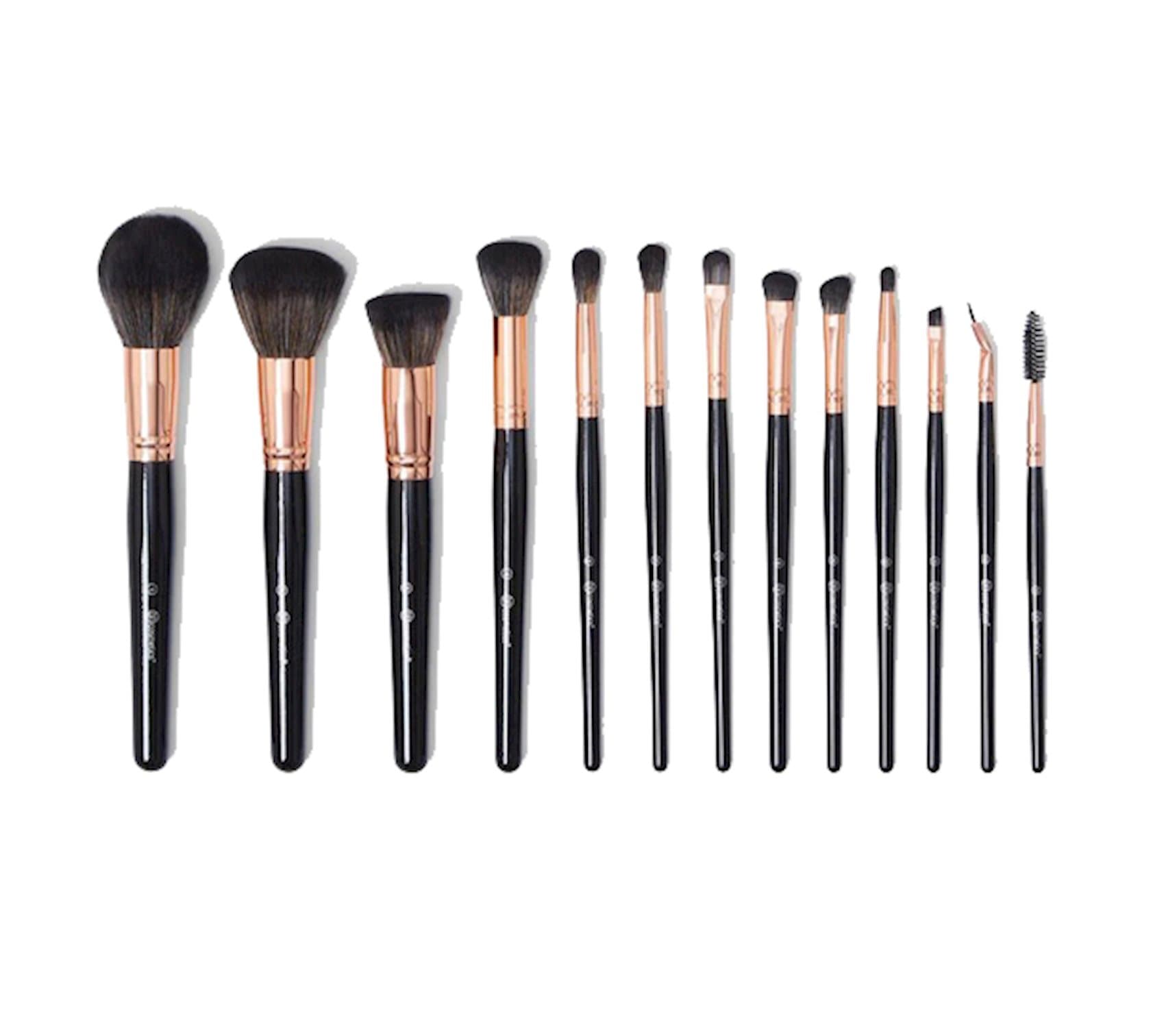 Makiyaj üçün firça dəsti BH Cosmetics Signature Rose Gold 13 Piece Brush Set