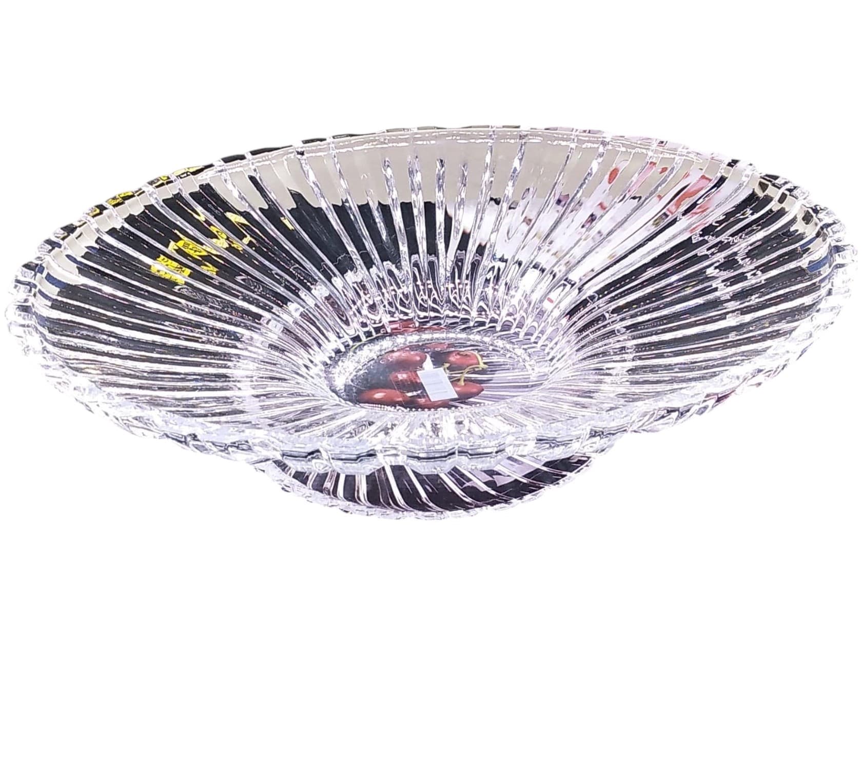 Meyvə qabı Yujing Glass Ware YJP-7301-4, şəffaf