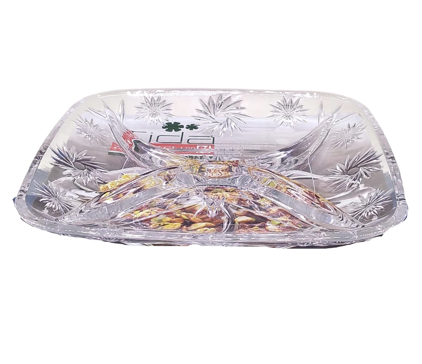 Çərəz qabı Relish Dishes PC-1312, şəffaf