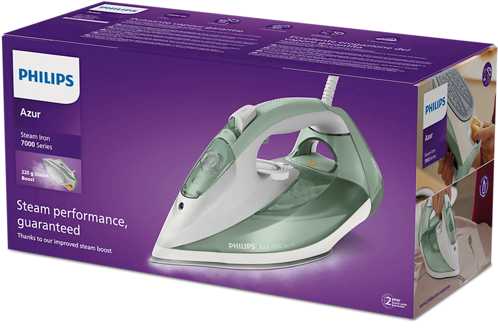 Ütü Philips DST7012/76 Green — şəkil 3