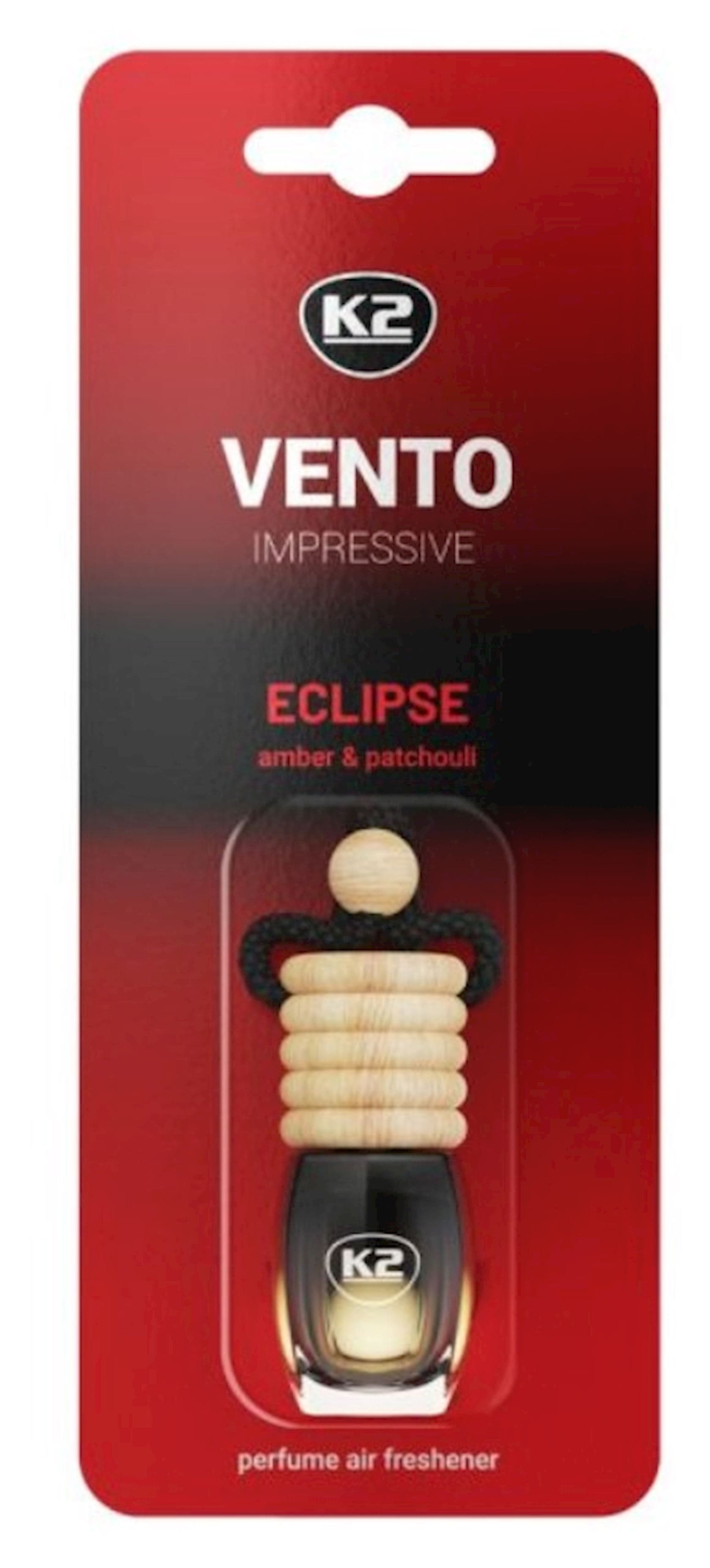 Avtomobil üçün ətirləndirici K2 Vento Impressive Eclipse Amber&Patchouli, 8 ml — image 2