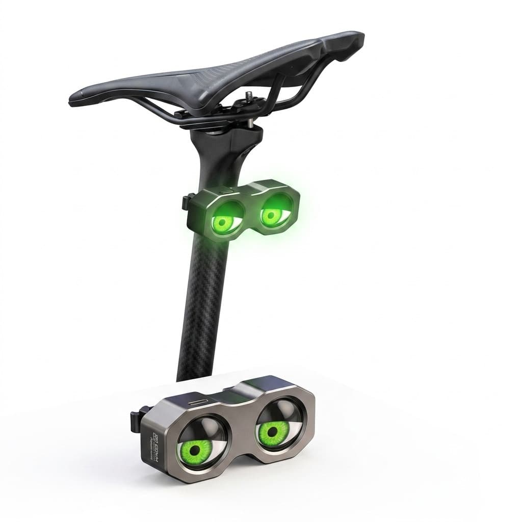 Velosiped fənəri arxa stop 3 Vt qara 1 - 5 saat