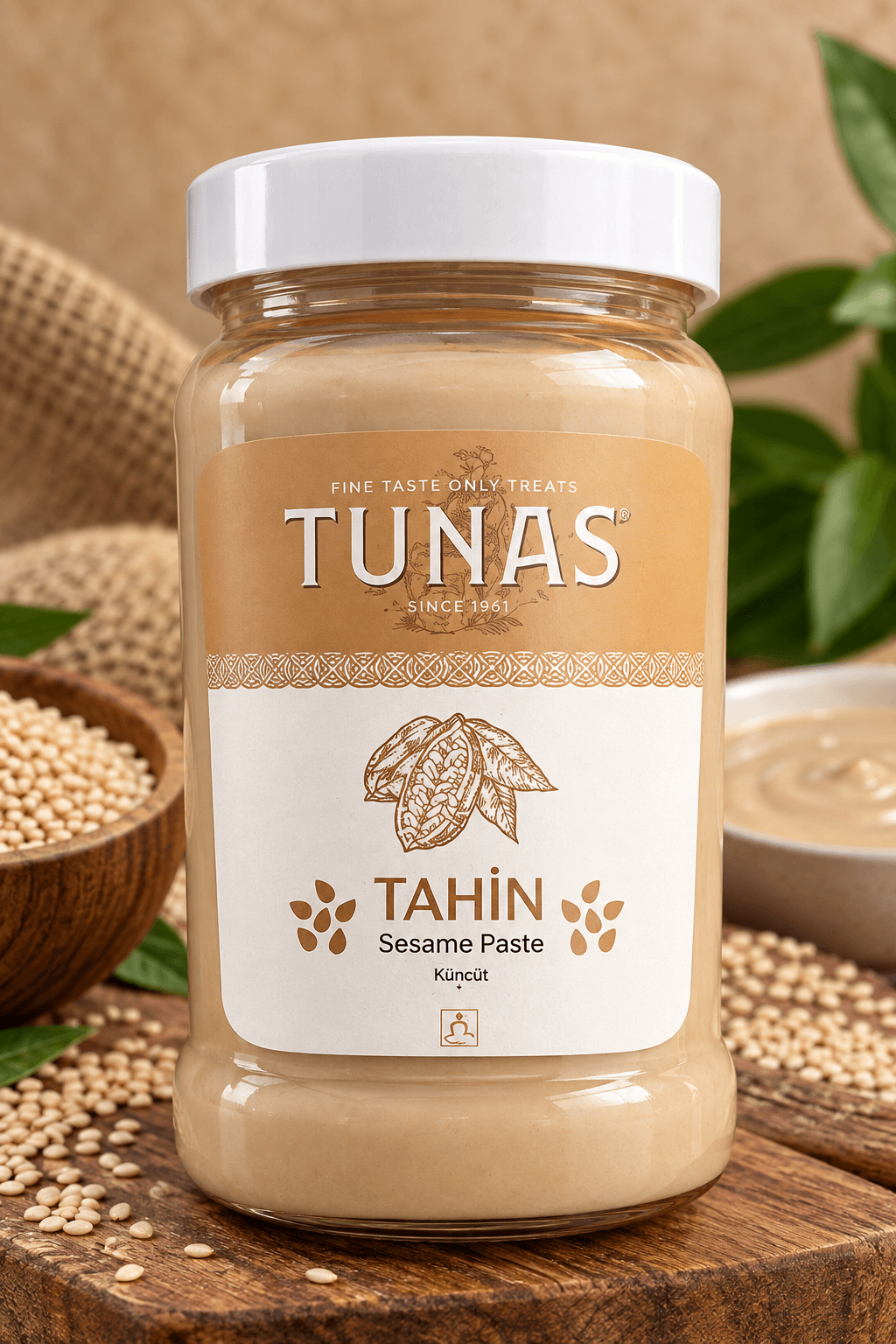 TUNAS Tahin Küncüt Əzməsi 300 qr — изображение 2