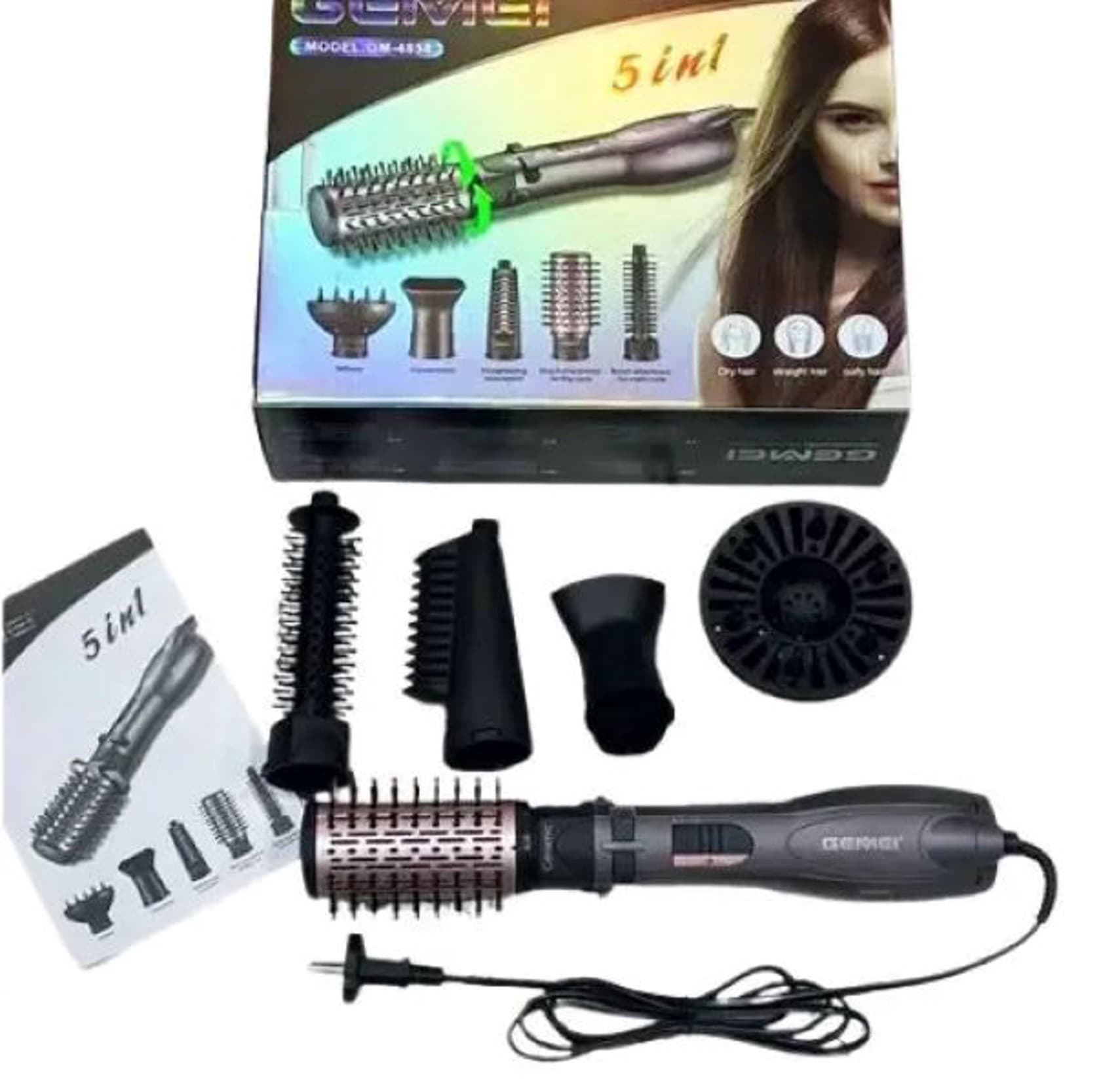 Fen-fırça saç üçün Gemei GM-4858 — image 2