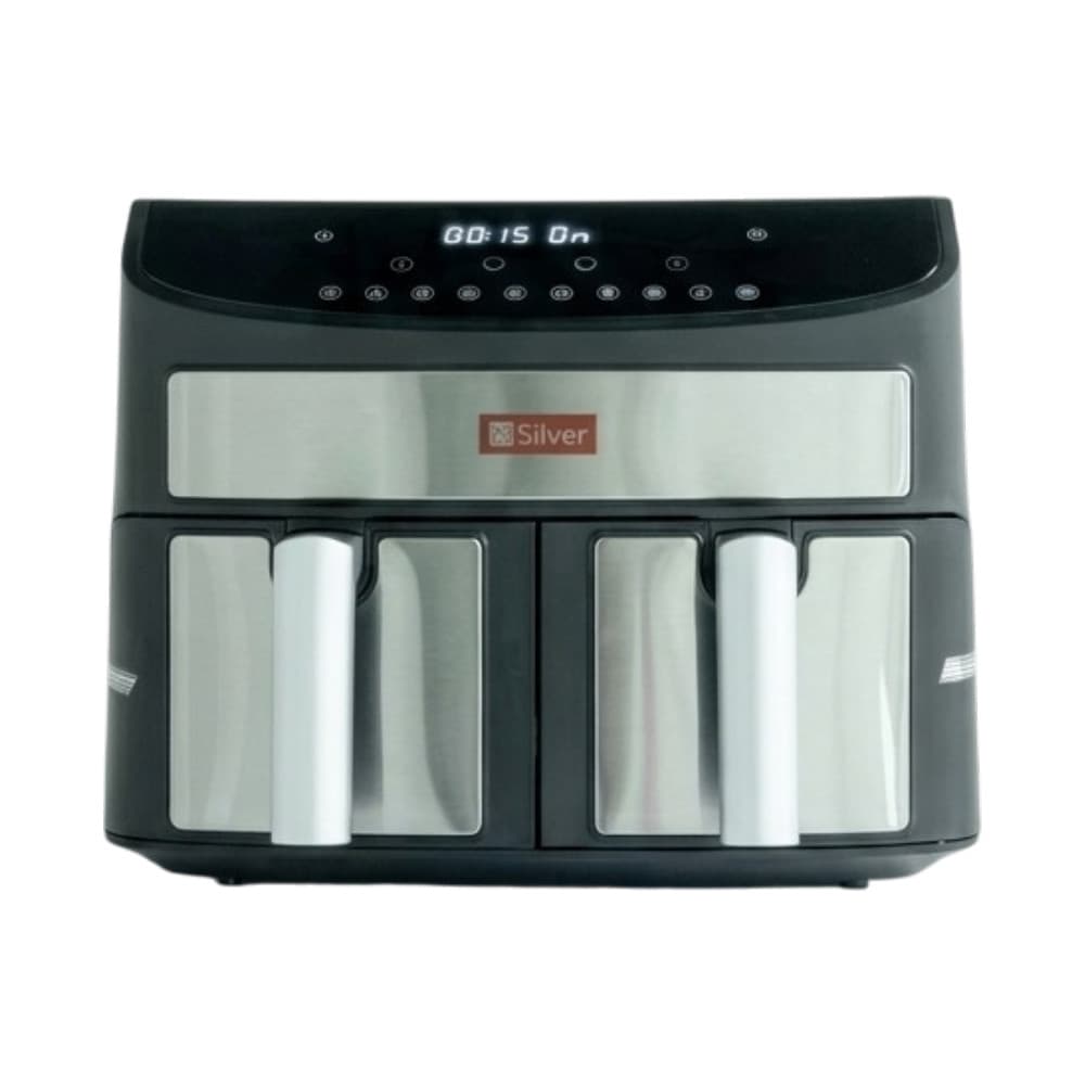 Aerofritür Silver SL 1003, 1.9+1.9 L, gümüşü, 1800 Vt