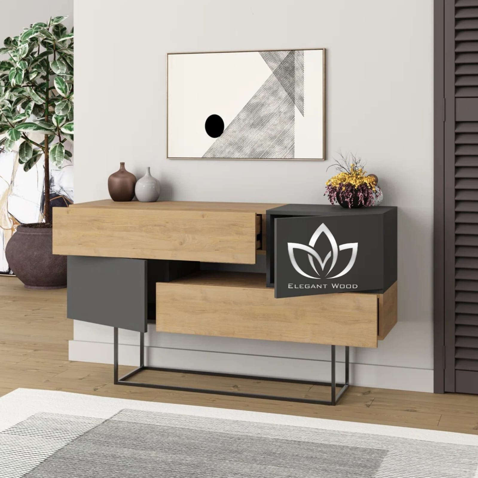 Konsol Elegant Wood ZARR107 — şəkil 2