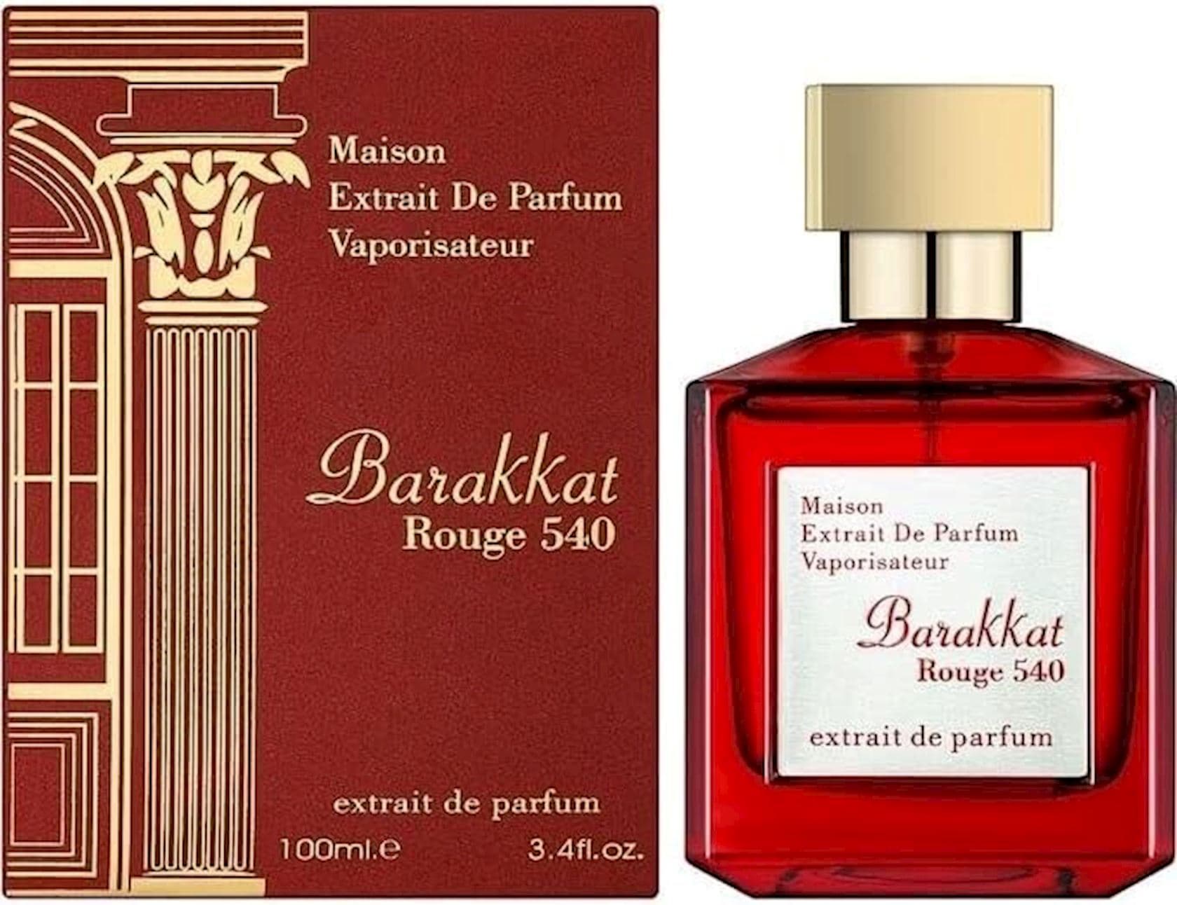 Fragrance World Barakkat Rouge 540 qadınlar üçün ətir 100 ml