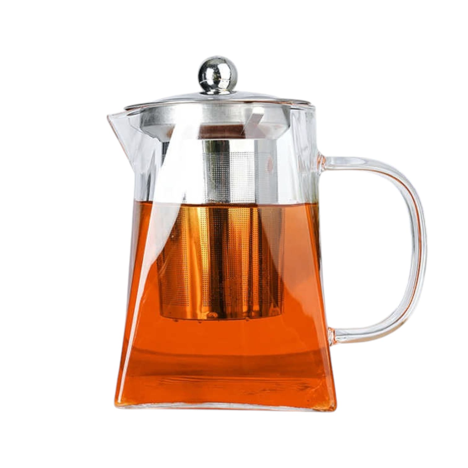 Dəmləmə çaydanı GR-45, şüşə, süzgəc ilə, 950 ml
