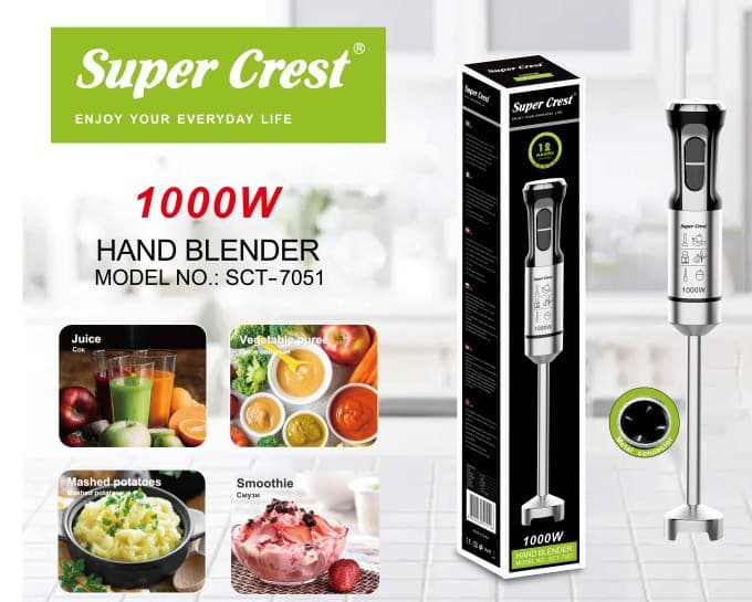 Əl blenderi Super Crest SCT-7051 — изображение 2