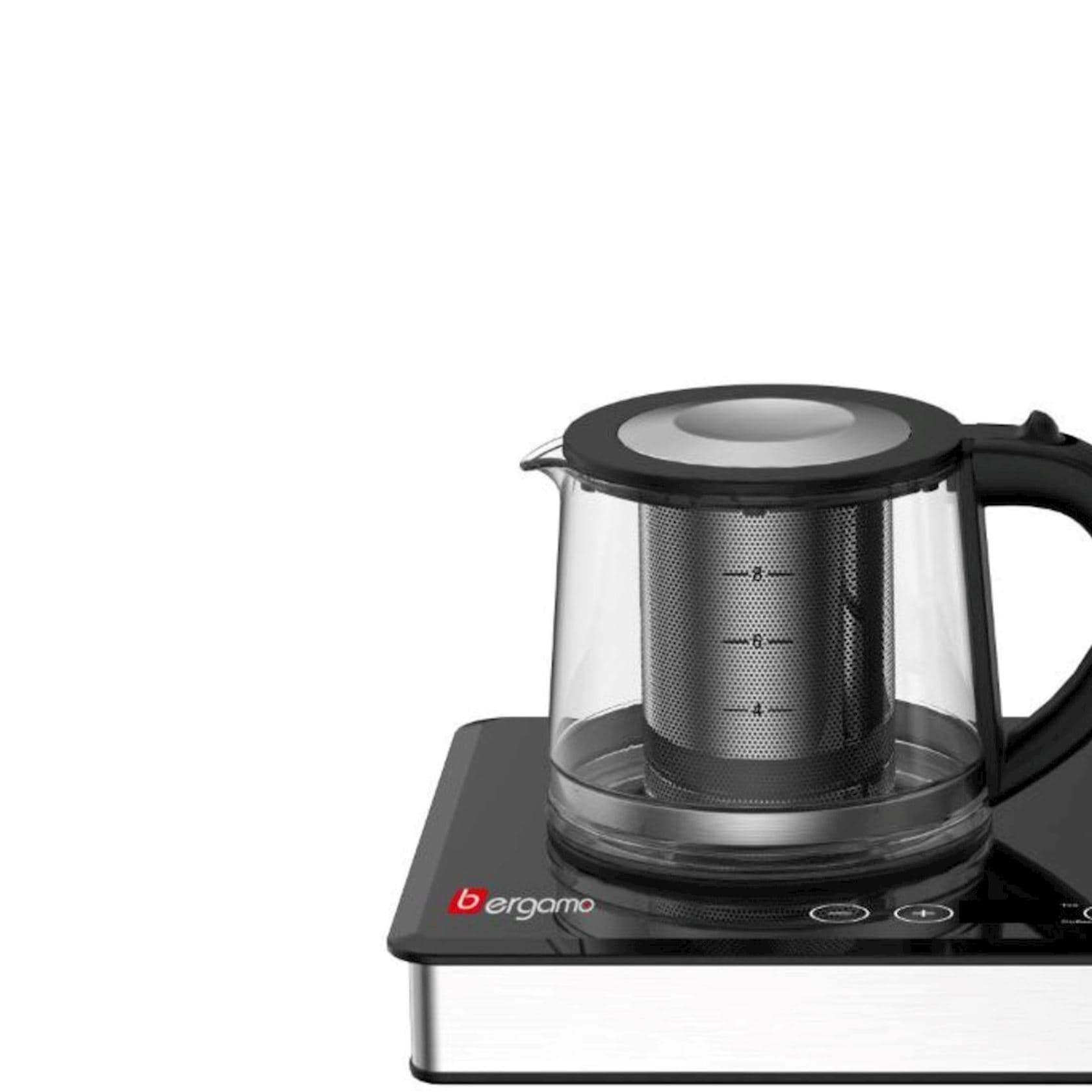 Elektrik çaydan və dəm çaydanı Bergamo BG-2408SGD — image 2