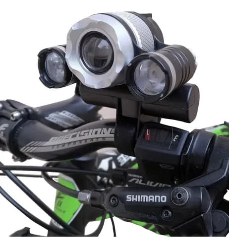 Velosiped ön fənəri No Brand 2000 Lumens Black — şəkil 2
