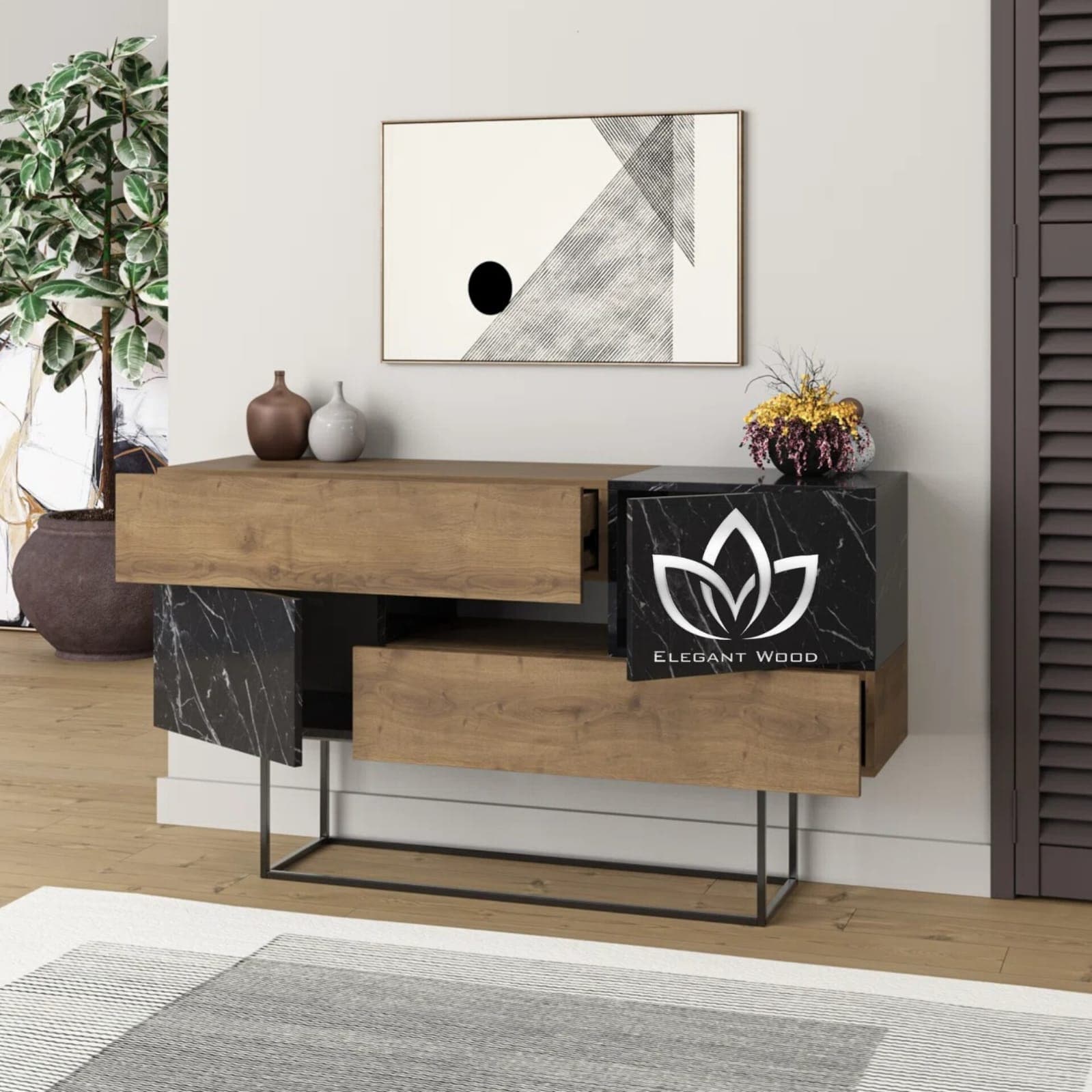 Konsol Elegant Wood ZARR109 — şəkil 3