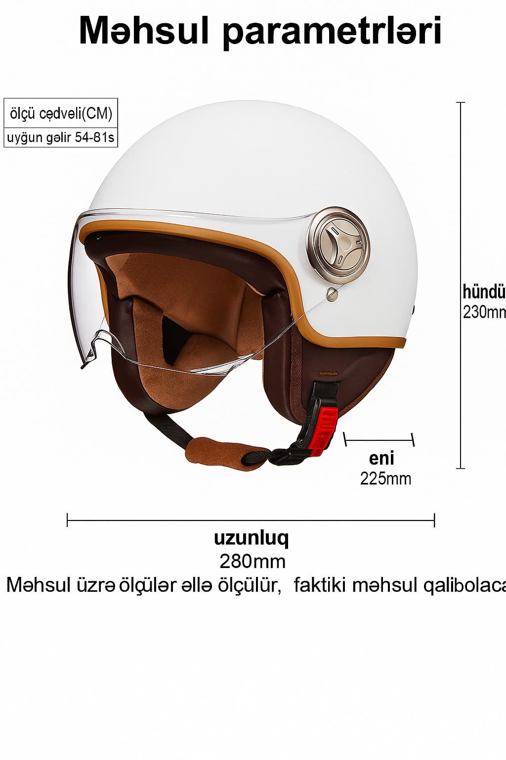 Motosikl dəbilqəsi, ağ — şəkil 4