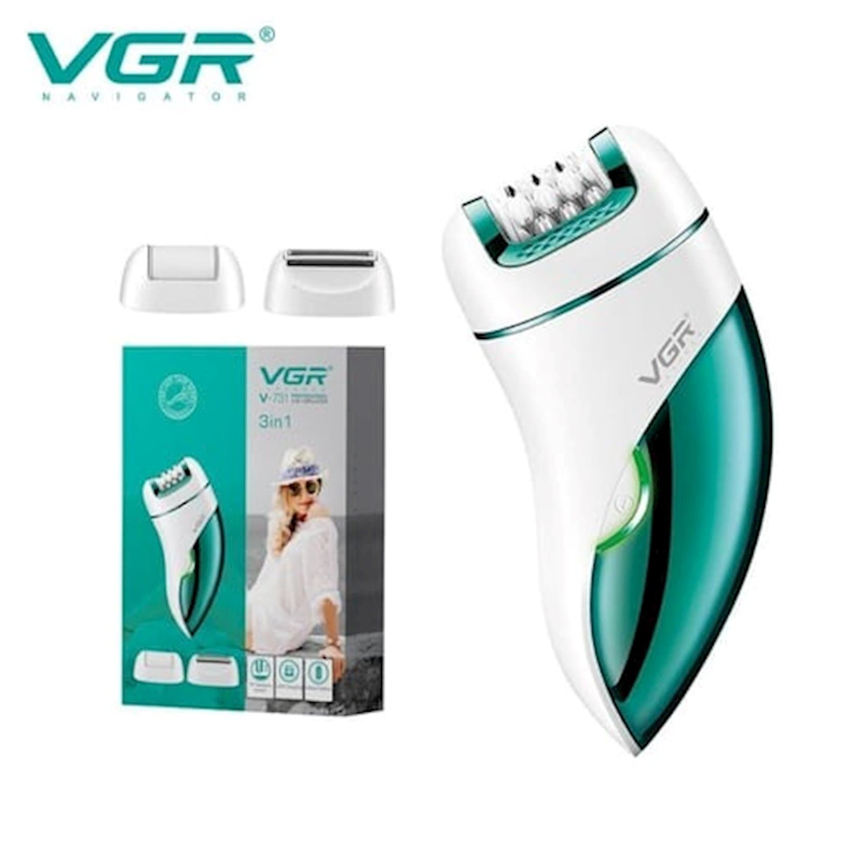 Epilyator VGR V-731 3in1