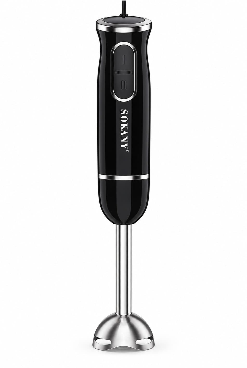 Blender No brand, Portativ, 300 Vt, 0.6 l, Qara
