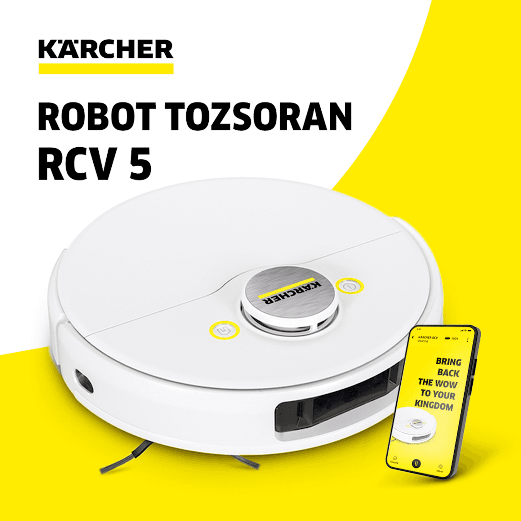 Robot-tozsoran Karcher RCV 5 — şəkil 5