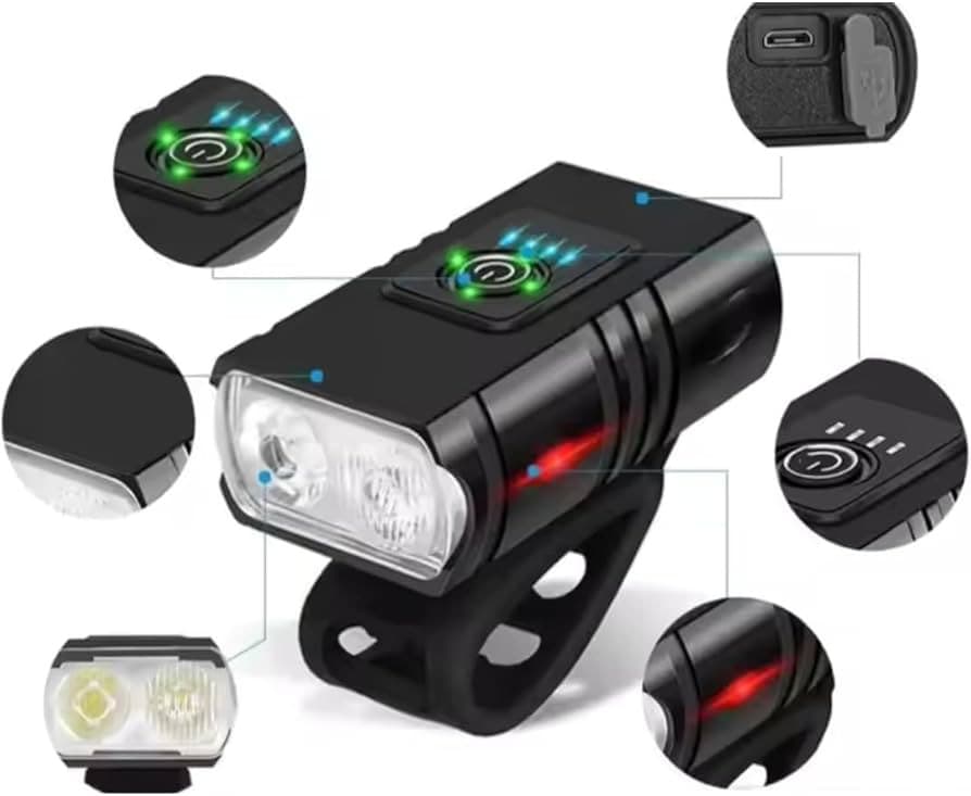Fənər velosiped üçün Bike light ppower97, qara — изображение 4