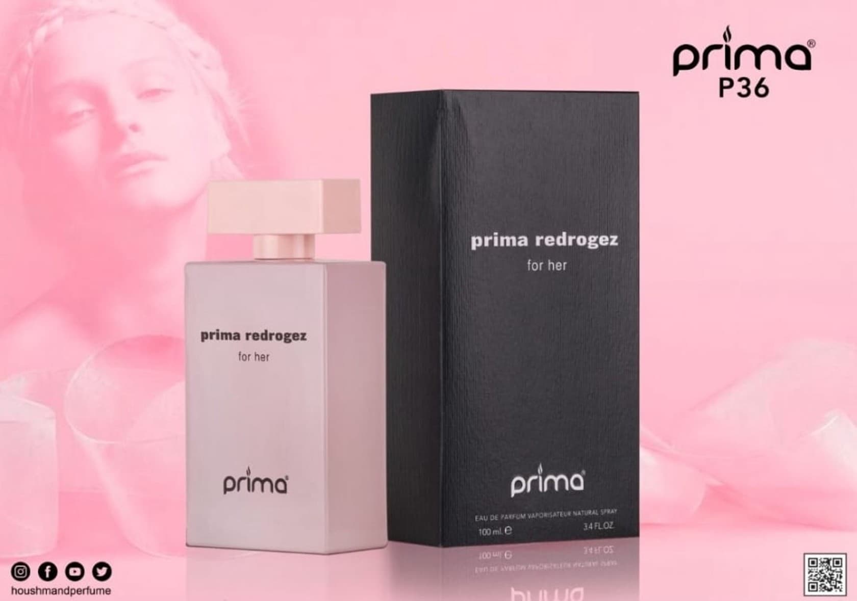 Prima Redrogez For Her qadınlar üçün ətir suyu 100 ml