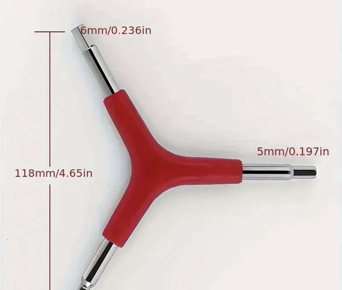 Velosiped üçün açar 2822, qırmızı — image 3