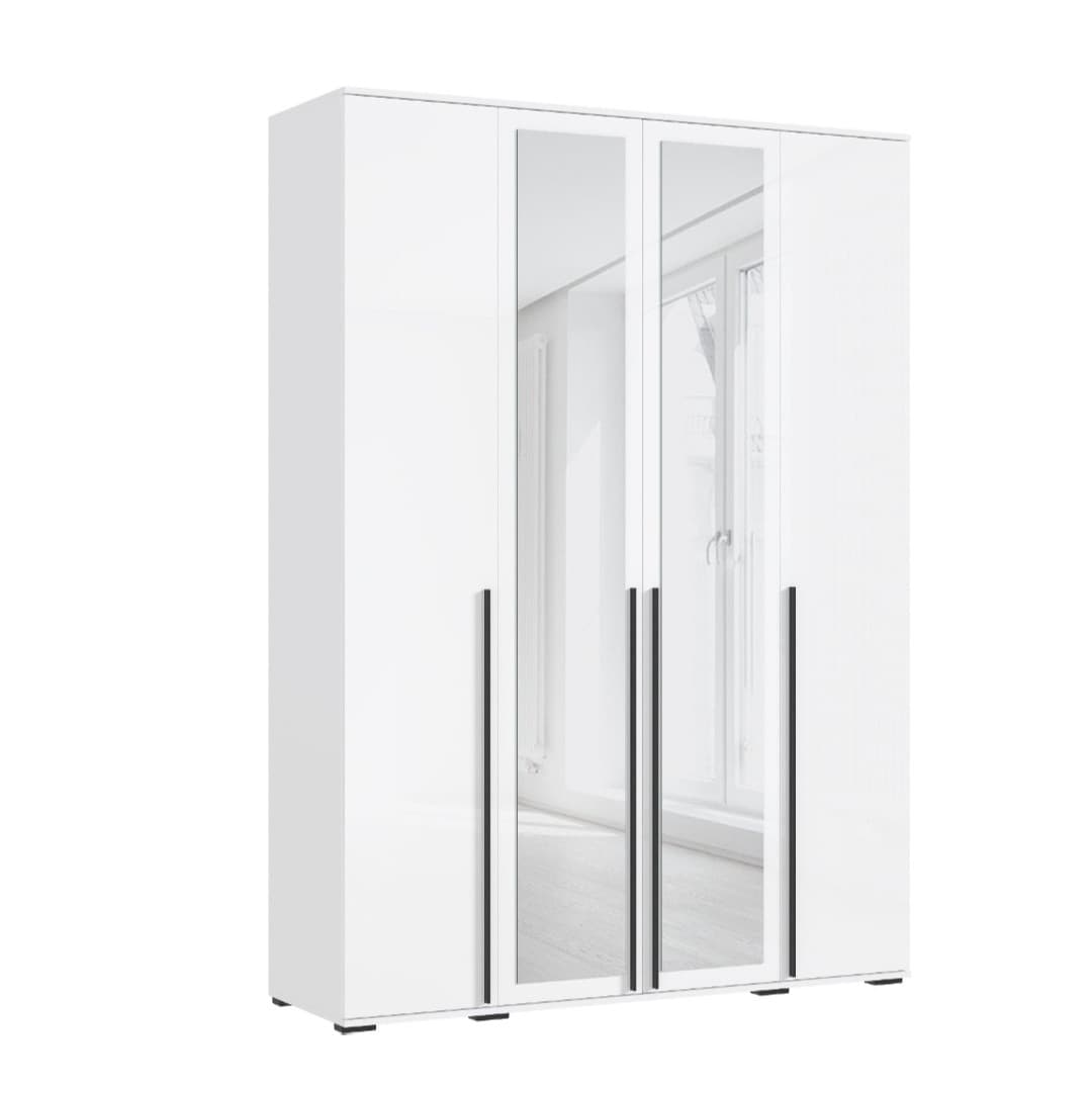 Şkaf SO76, laminat, ağ, 50x160x230 sm — изображение 2