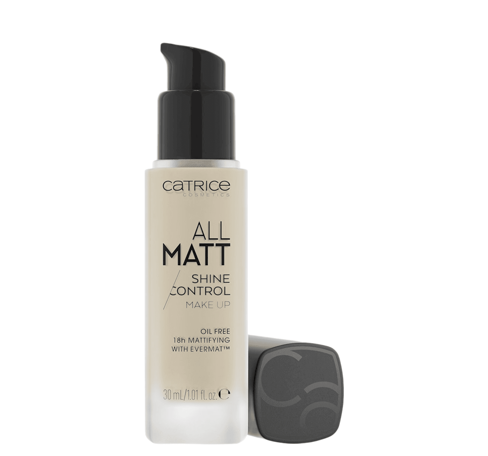 Tonal baza Catrice All Matt Shine Control make-up 010 Neutral Light Beige 30 ml