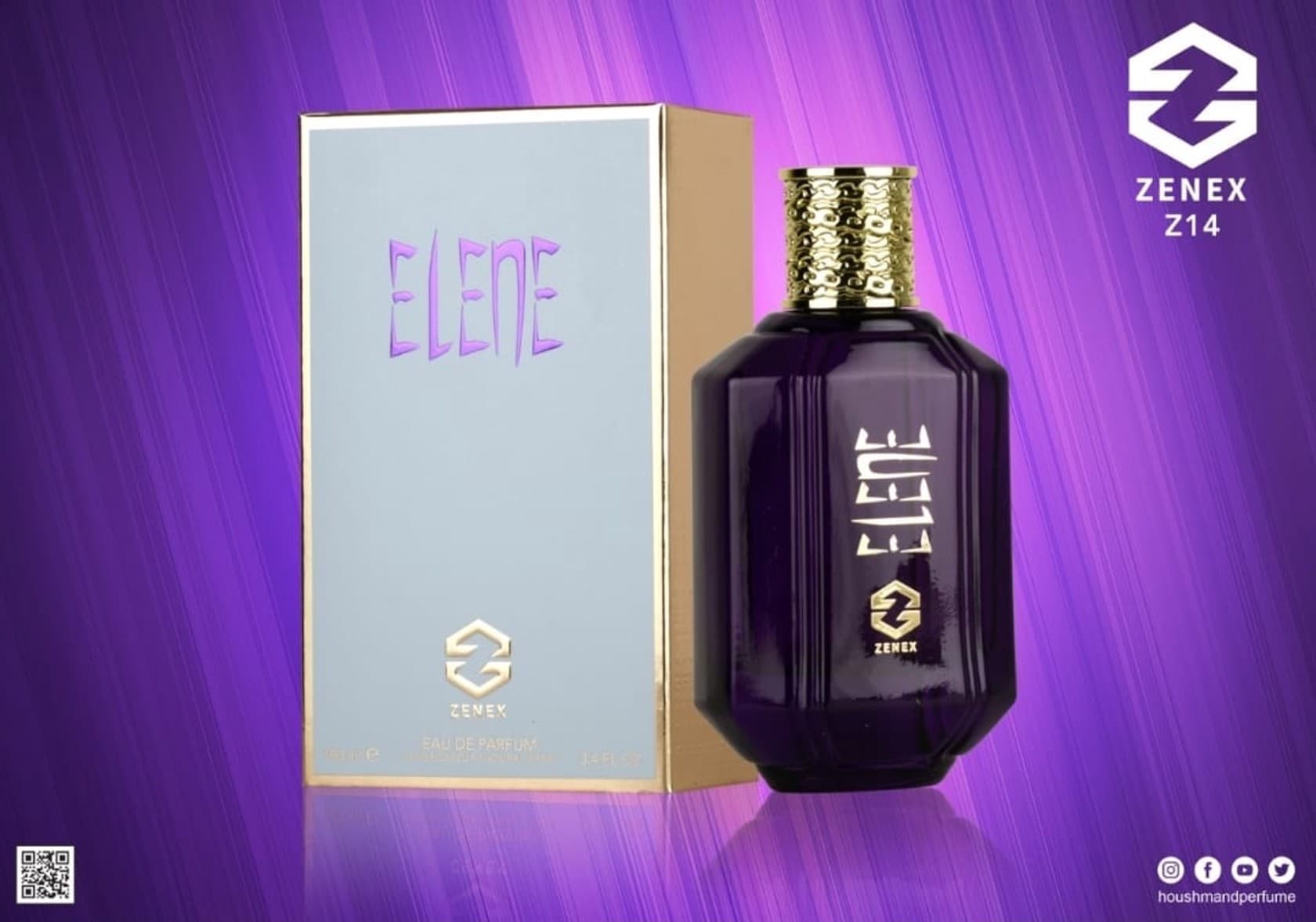 Zenex Elene qadınlar üçün ətir suyu 100 ml