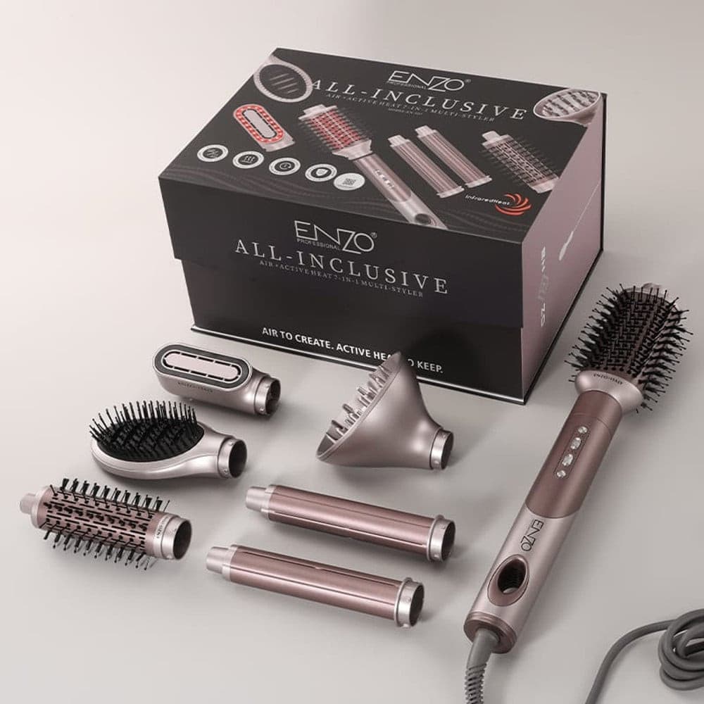 Saç formalaşdırıcı Enzo EN-507 Qara