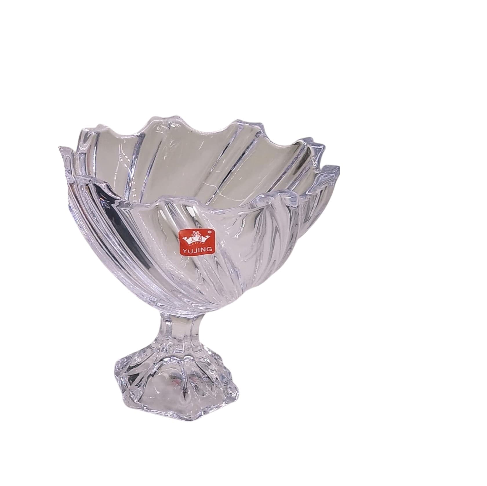 Şəkər qabı Yujing Glass Ware YJZJ-7082-1, şüşə, şəffaf