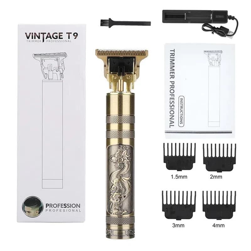 Saç kəsimi üçün universal cihaz Vintage T9 Gold — şəkil 2